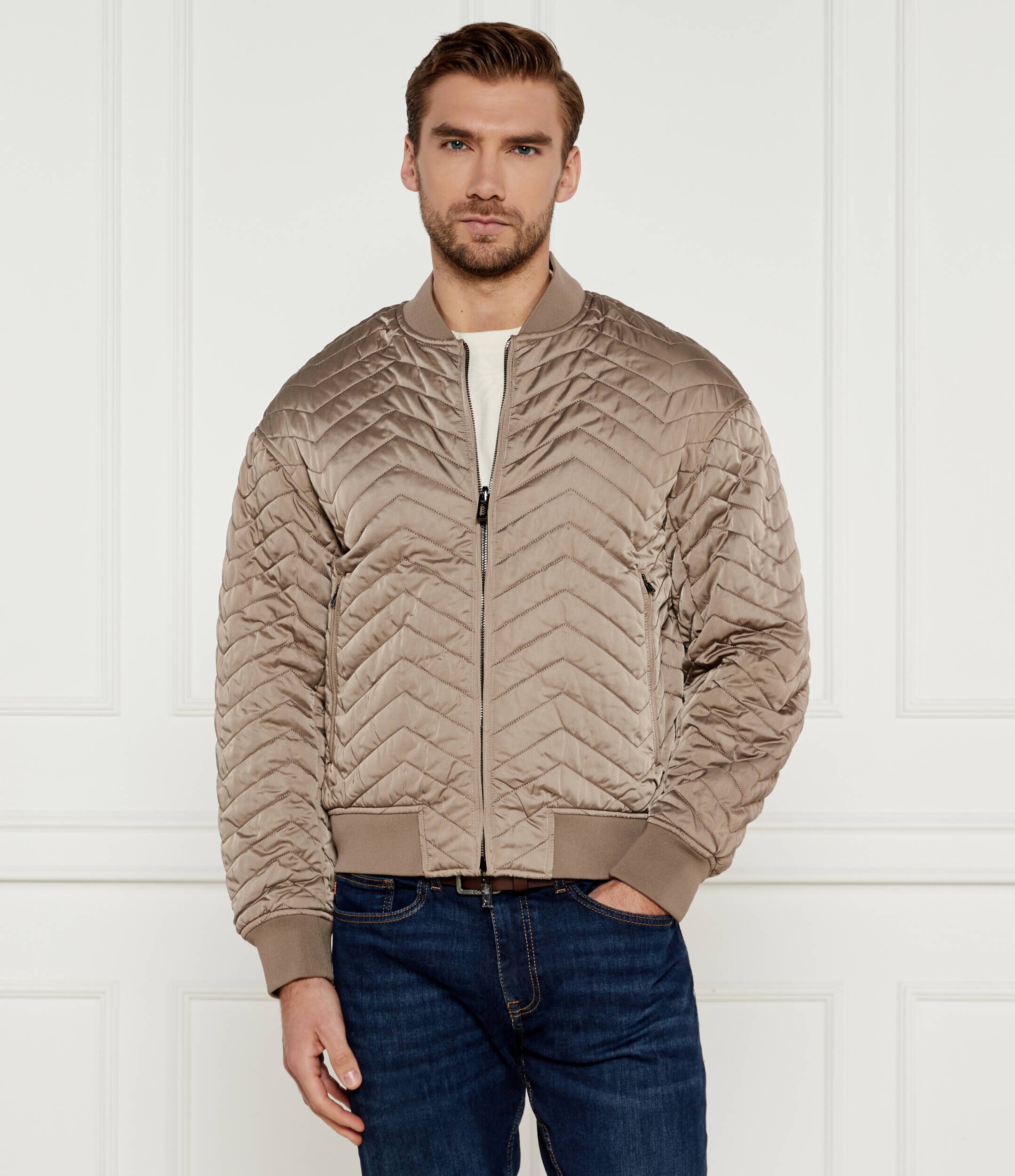Emporio Armani Cu două fețe geacă | Regular Fit