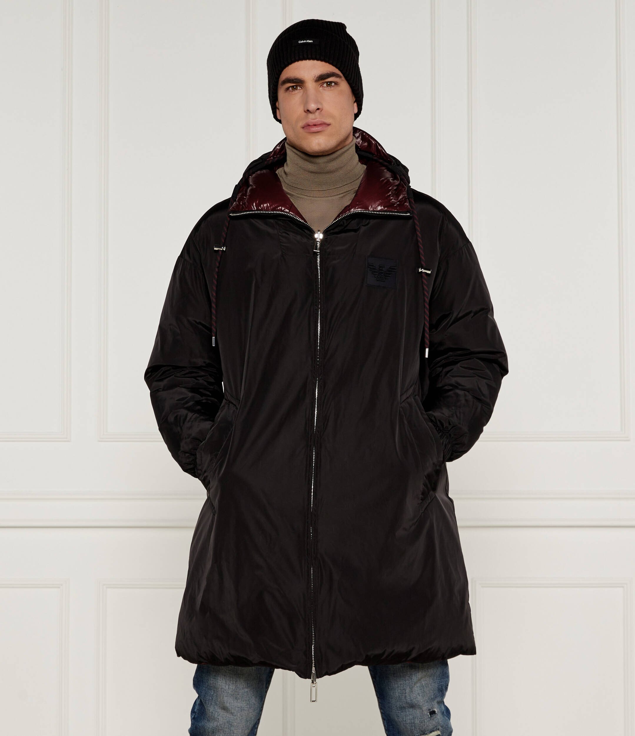 Emporio Armani Cu două fețe GIACCA PIUMINO | Regular Fit