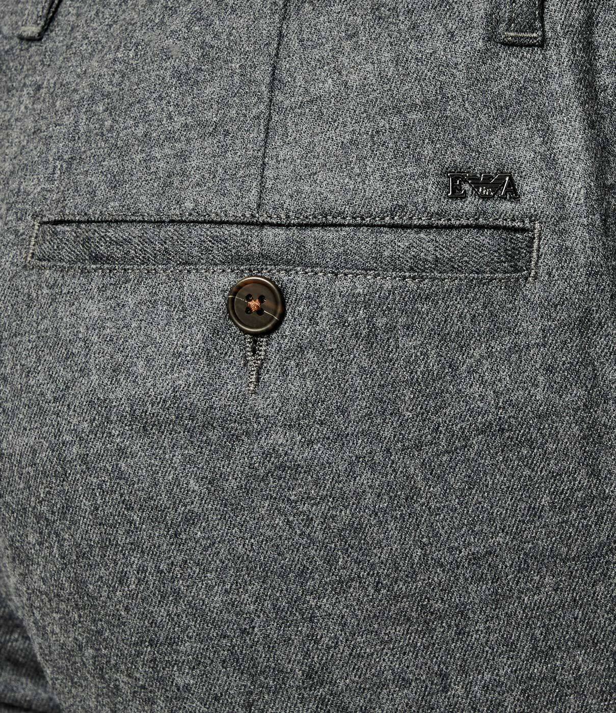 Emporio Armani De lână pantaloni | regular fit