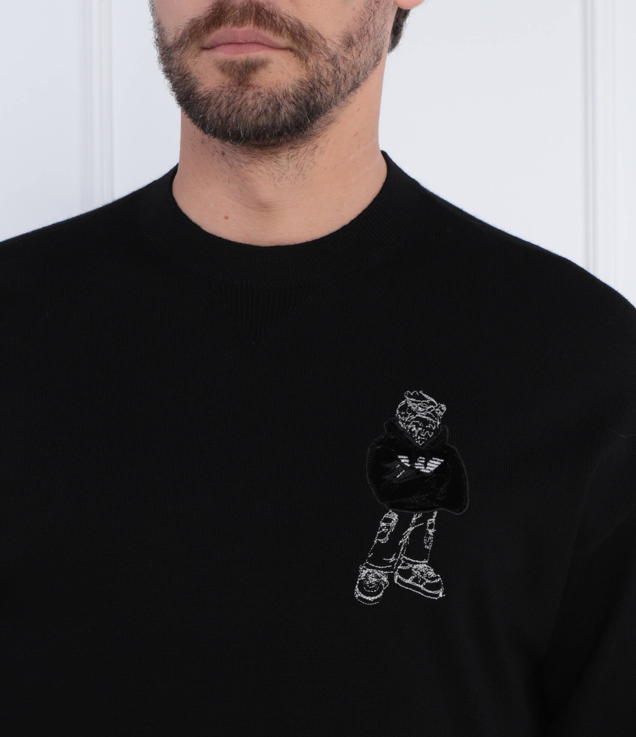Emporio Armani De lână pulover PULLOVER