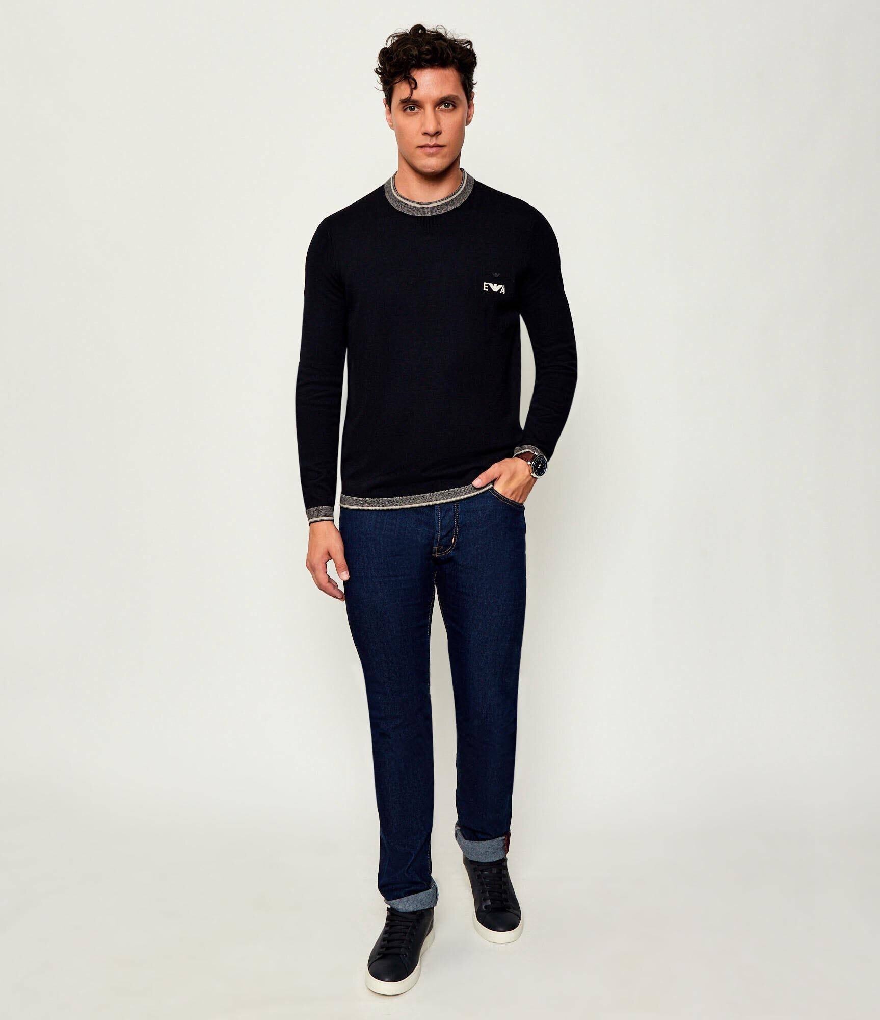 Emporio Armani De lână pulover | regular fit