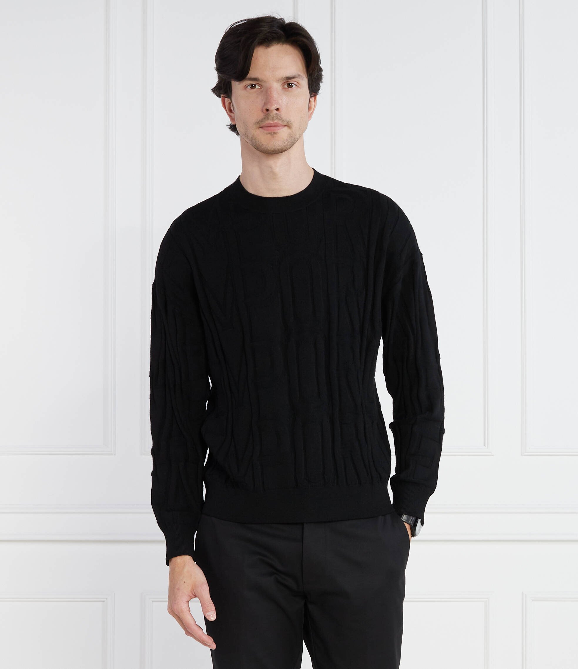 Emporio Armani de lână pulover | regular fit