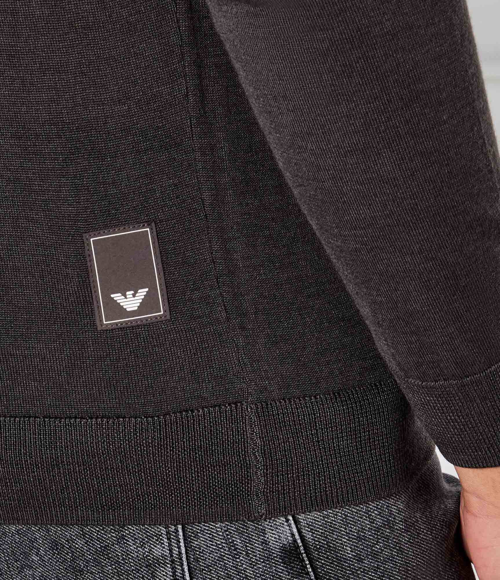Emporio Armani De lână pulover | Slim Fit