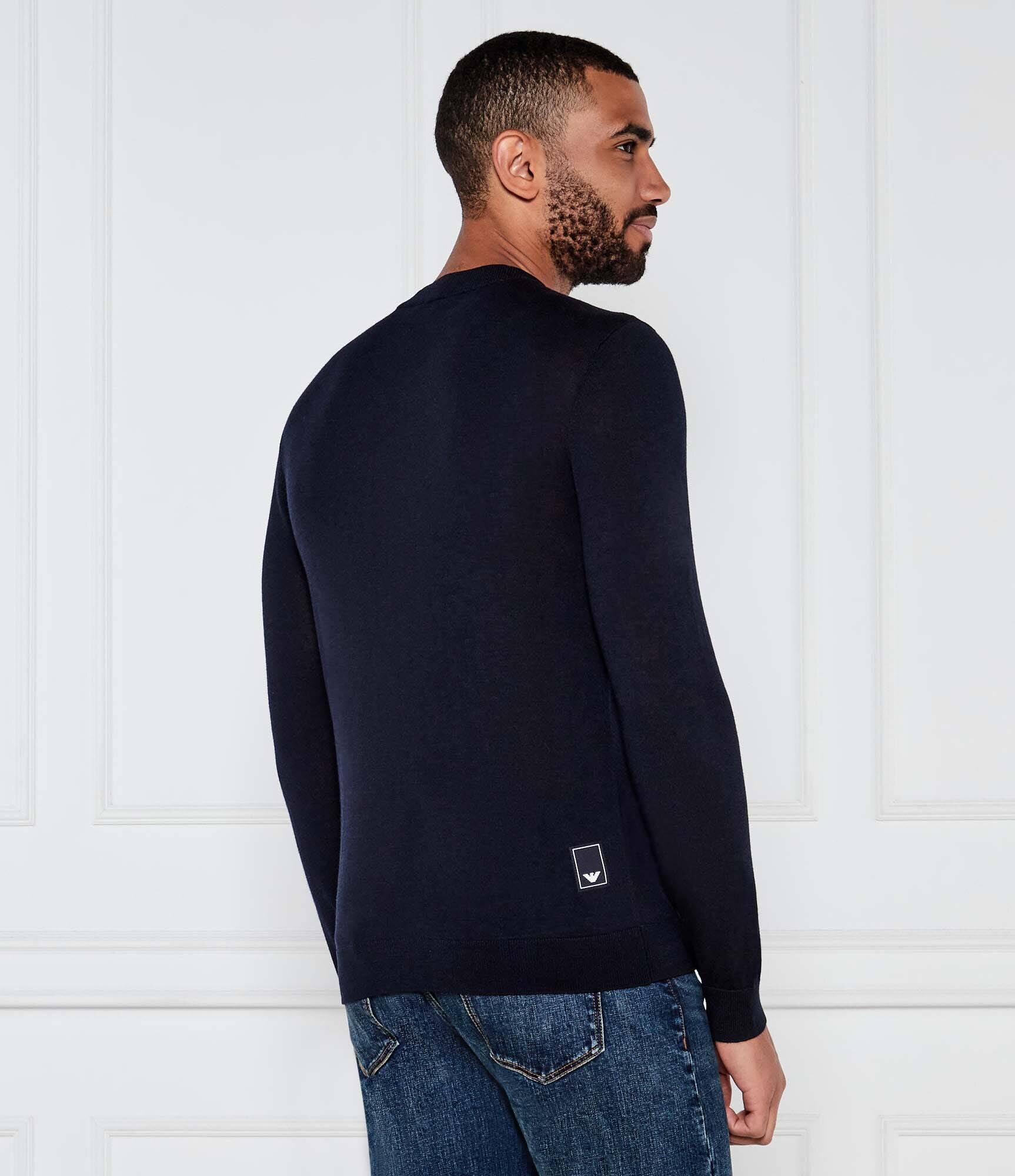 Emporio Armani De lână pulover | Slim Fit