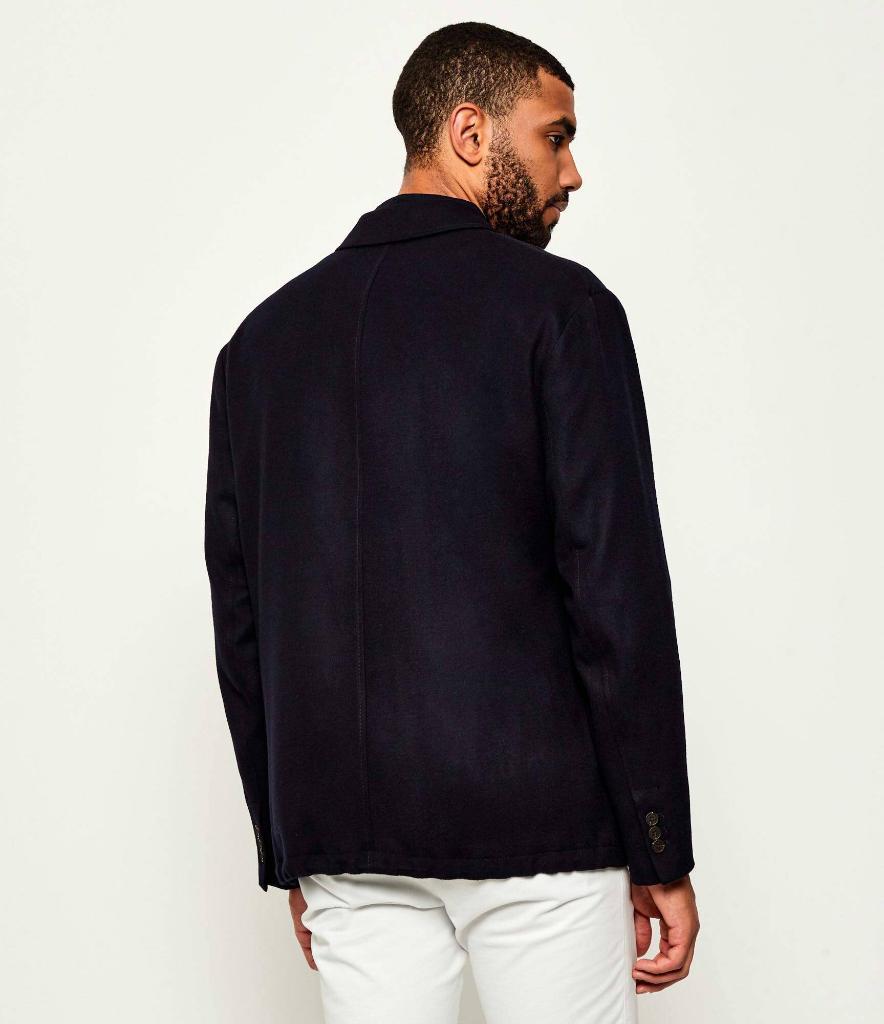 Emporio Armani De lână sacou | Loose fit cu adaos de cașmir