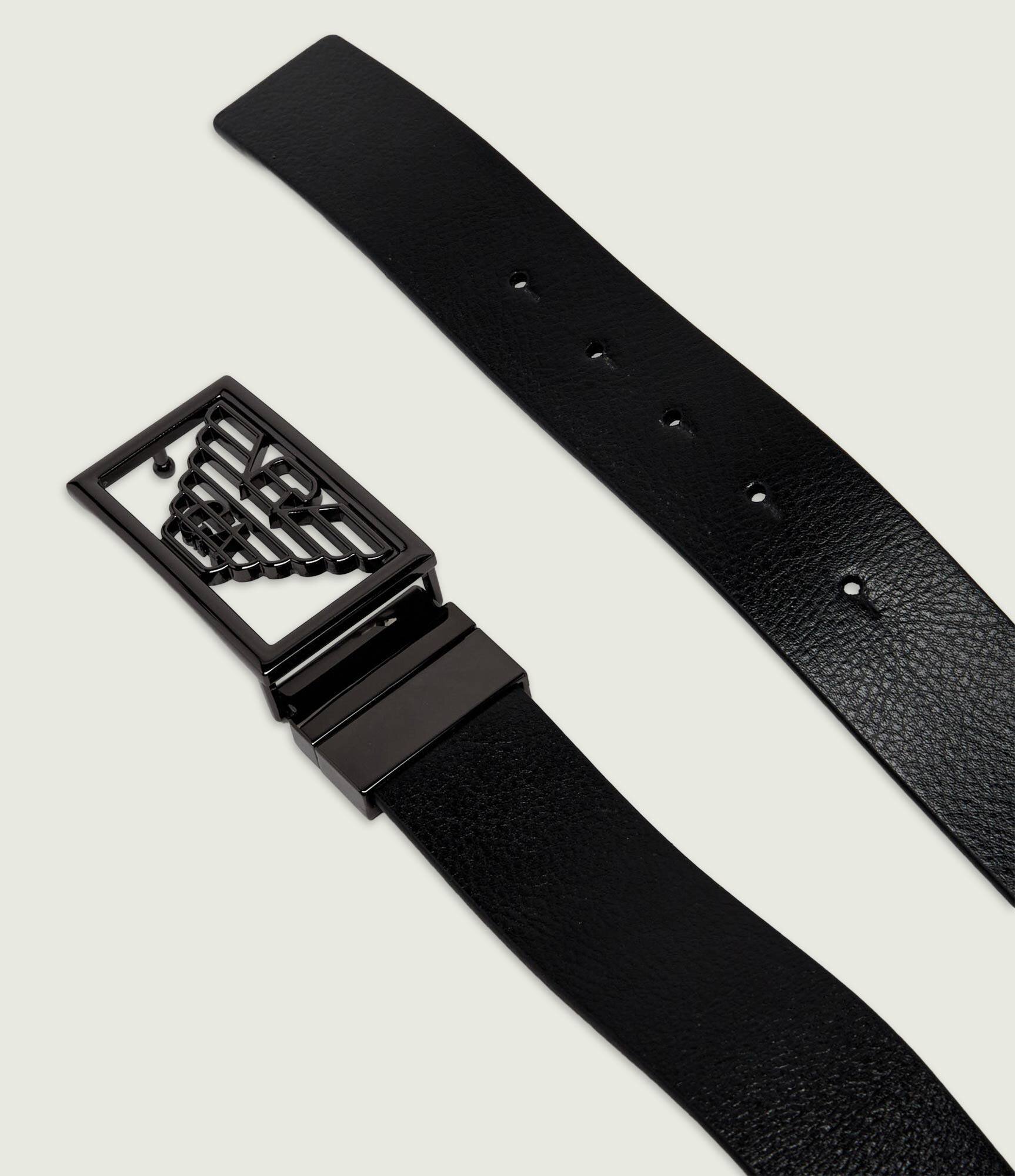 Emporio Armani De piele cu două fețe curea