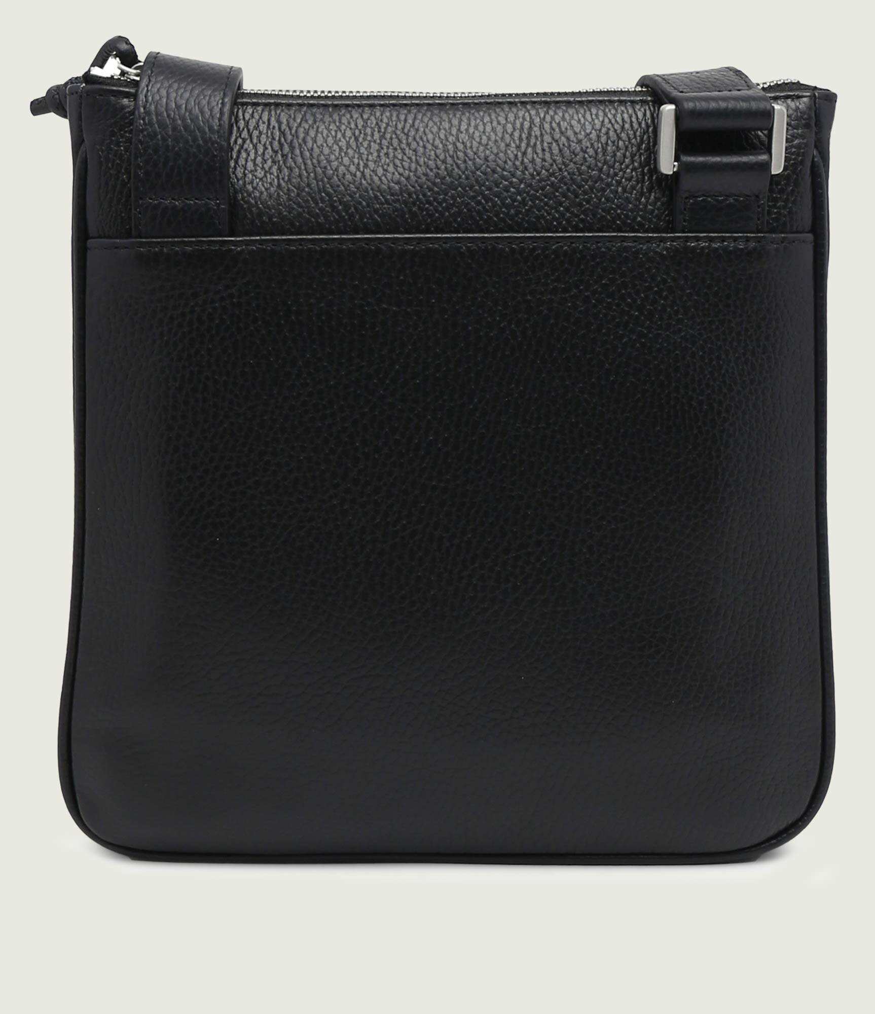 Emporio Armani De piele geantă reporter