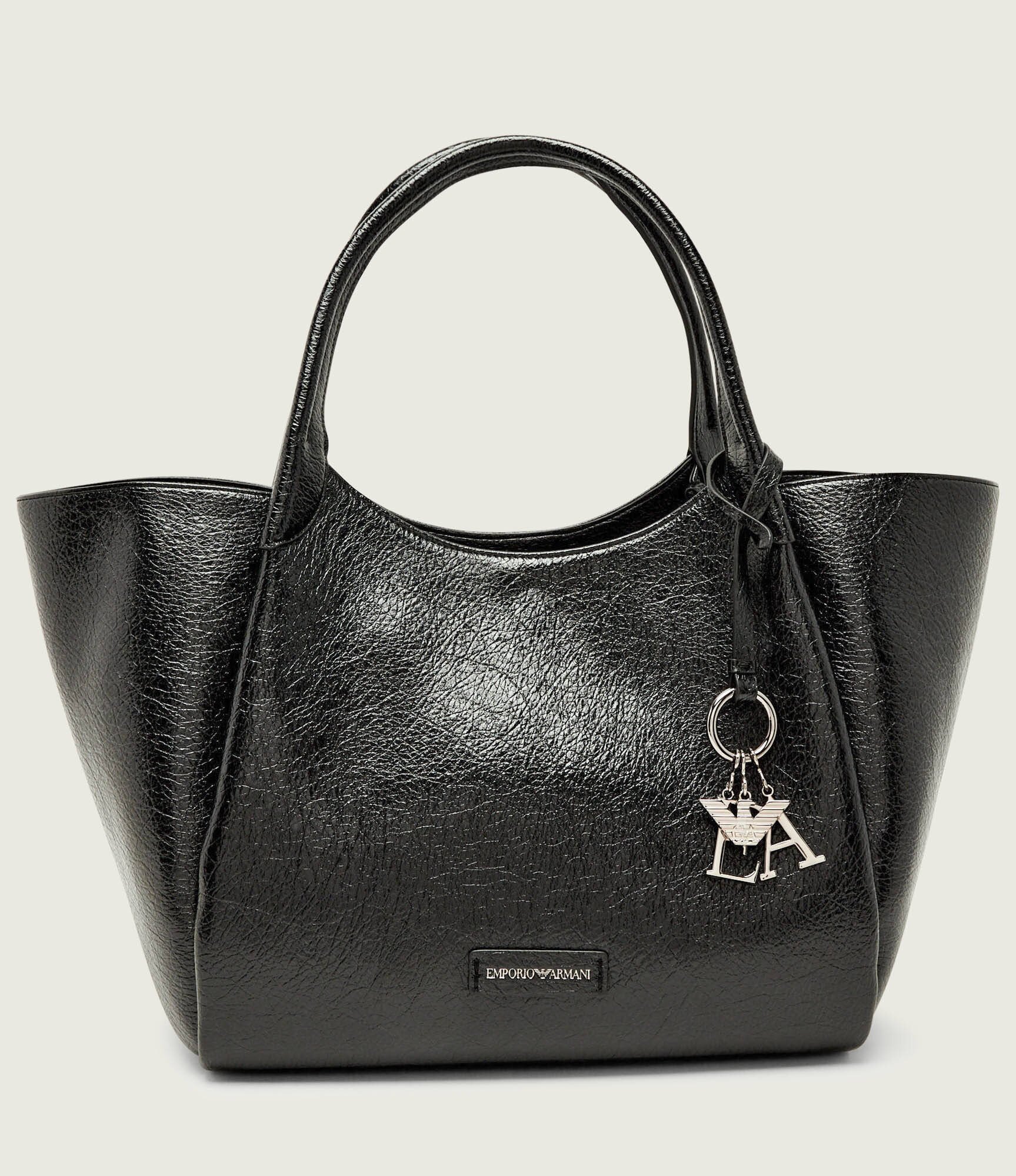 Emporio Armani De piele geantă shopper