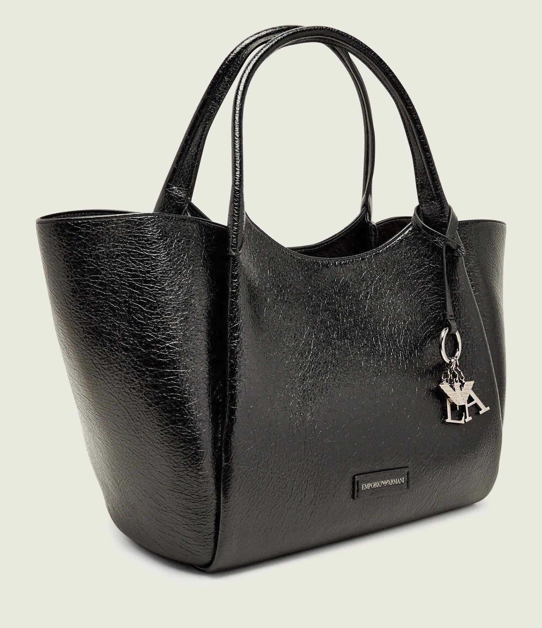 Emporio Armani De piele geantă shopper