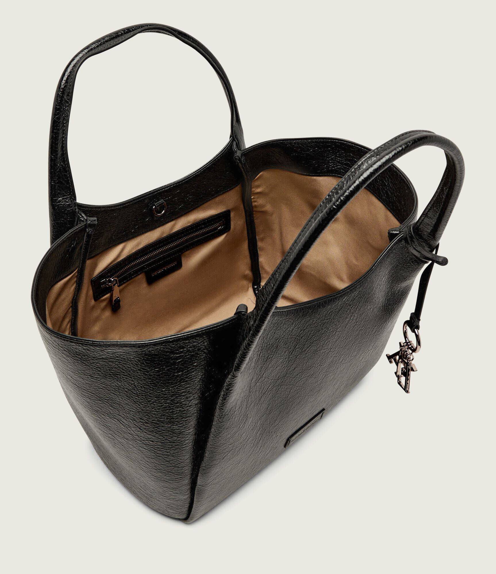 Emporio Armani De piele geantă shopper