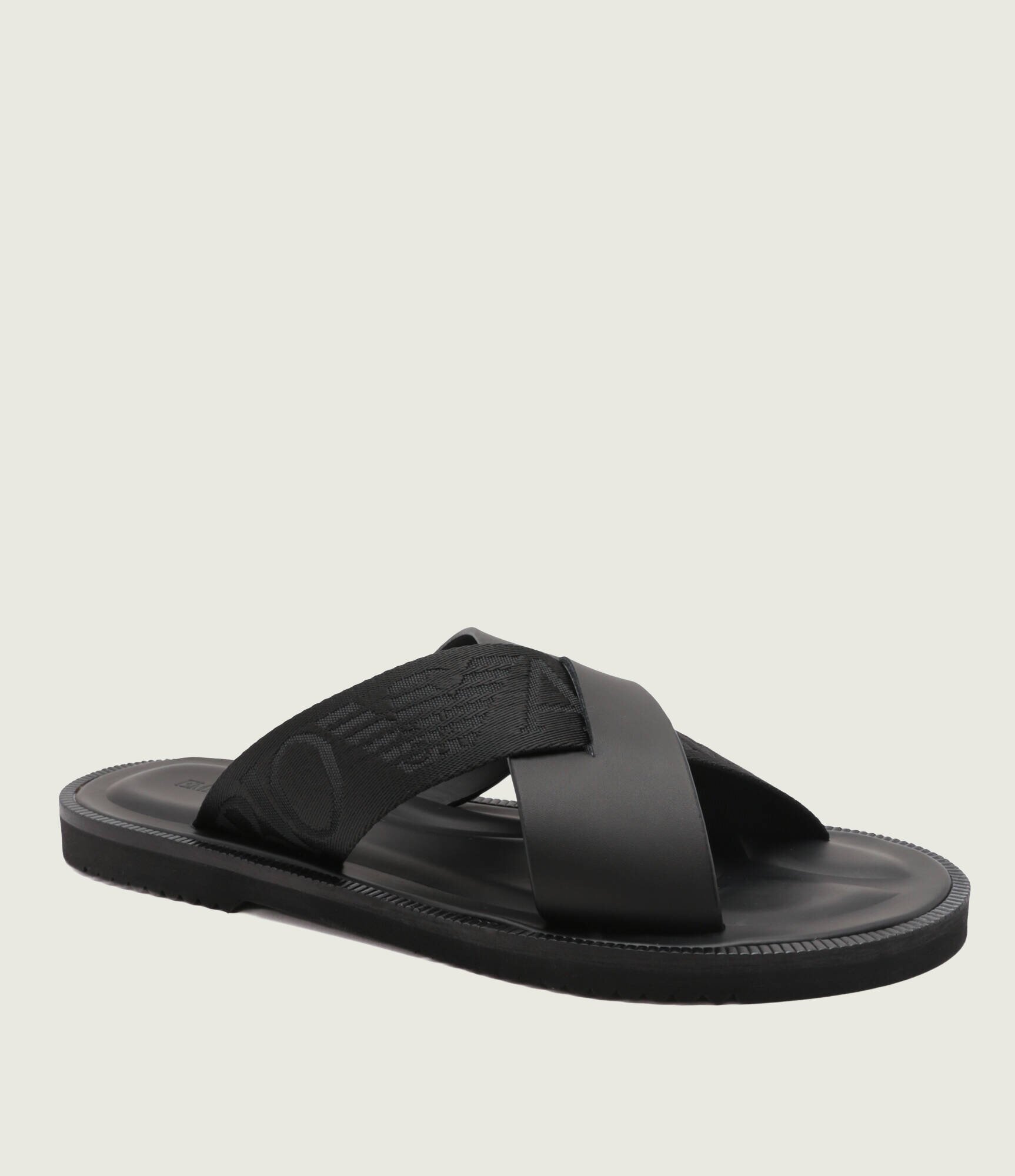 Emporio Armani De piele șlapi