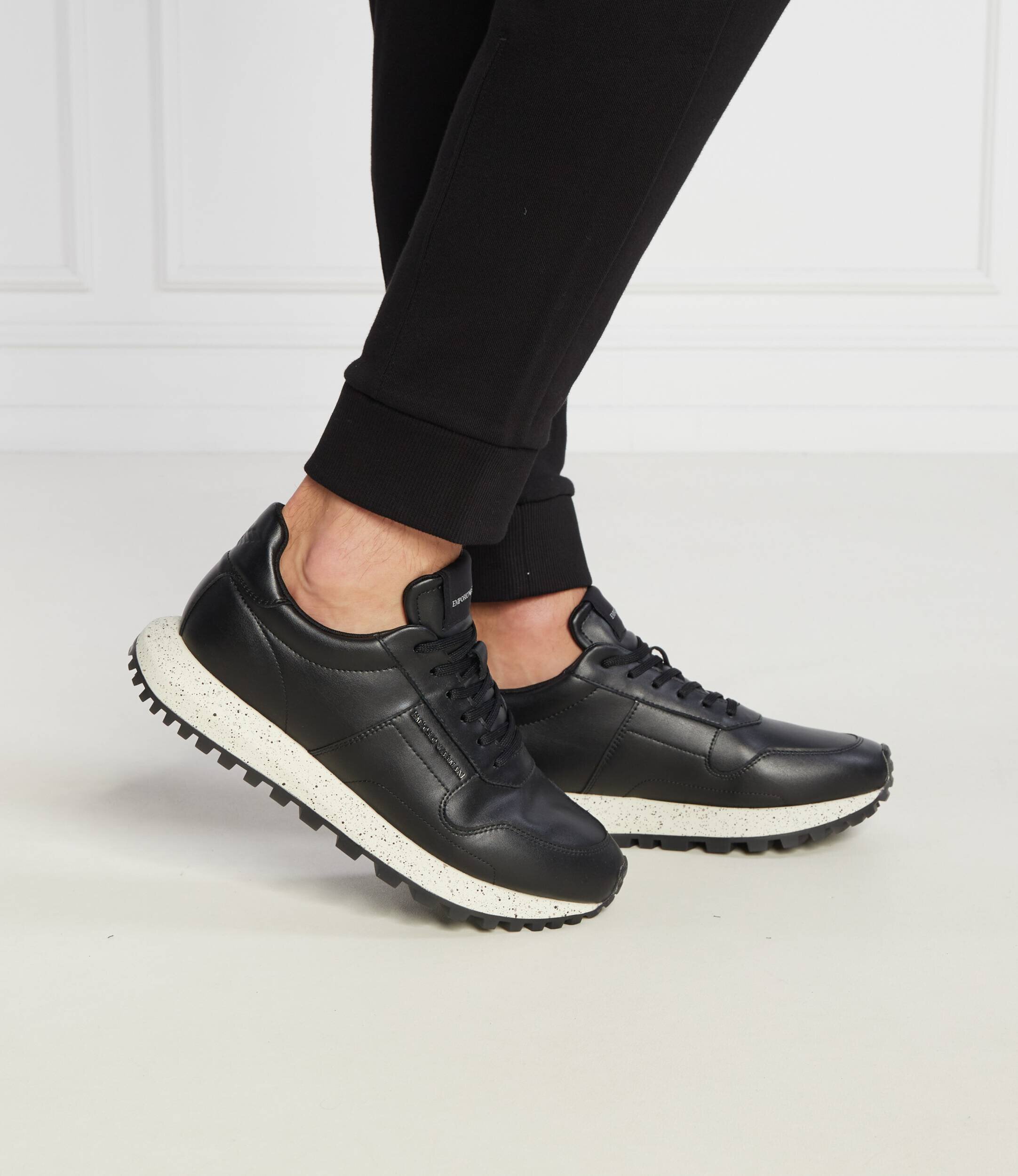 Emporio Armani De piele sneakers