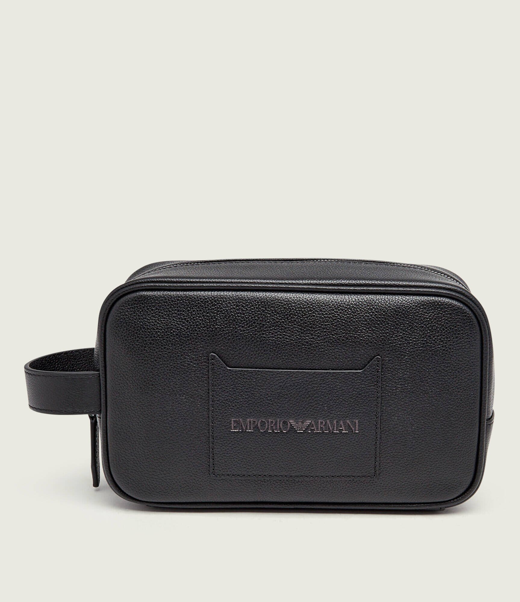 Emporio Armani De piele trusă pentru cosmetice