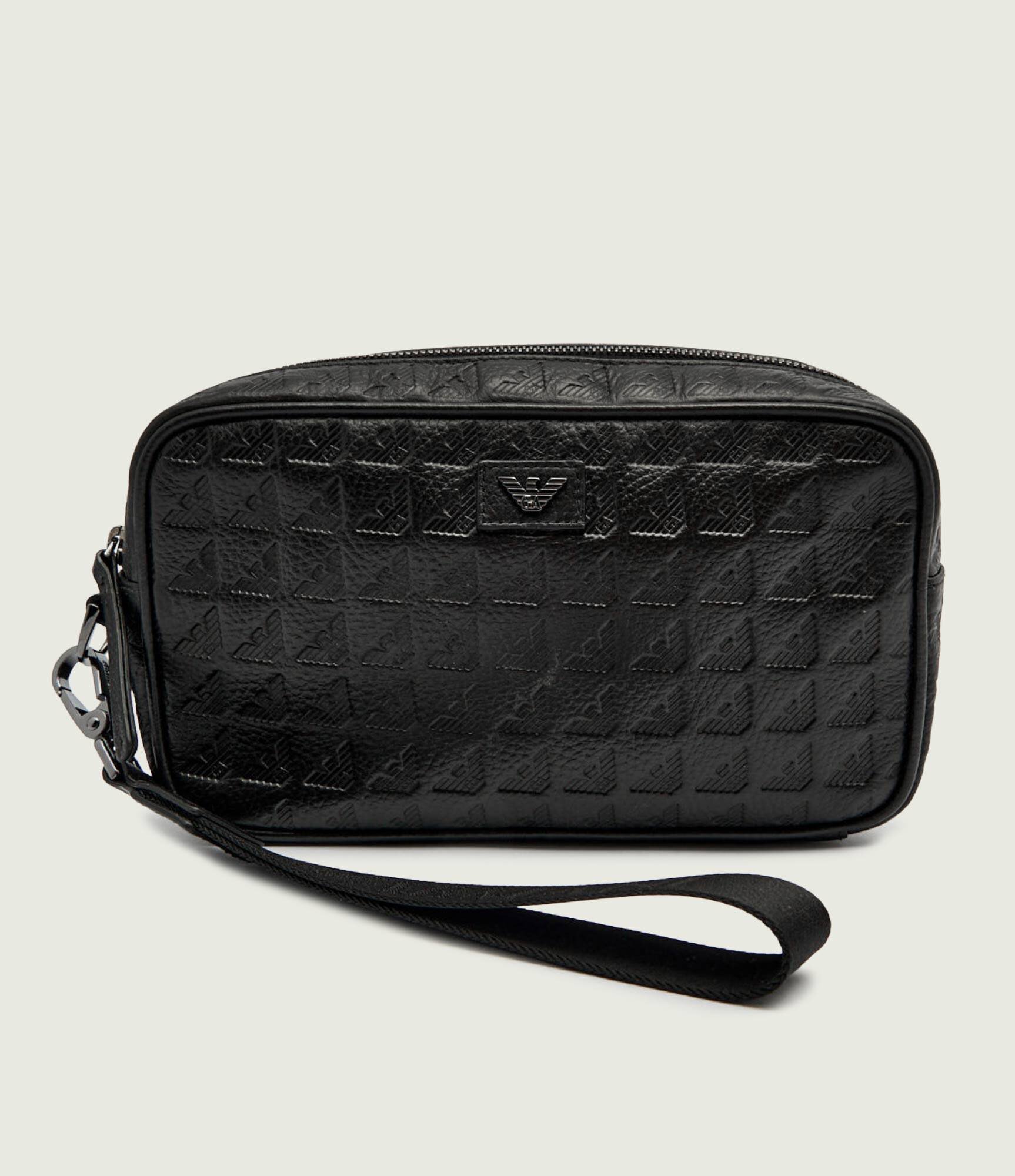 Emporio Armani De piele trusă pentru cosmetice