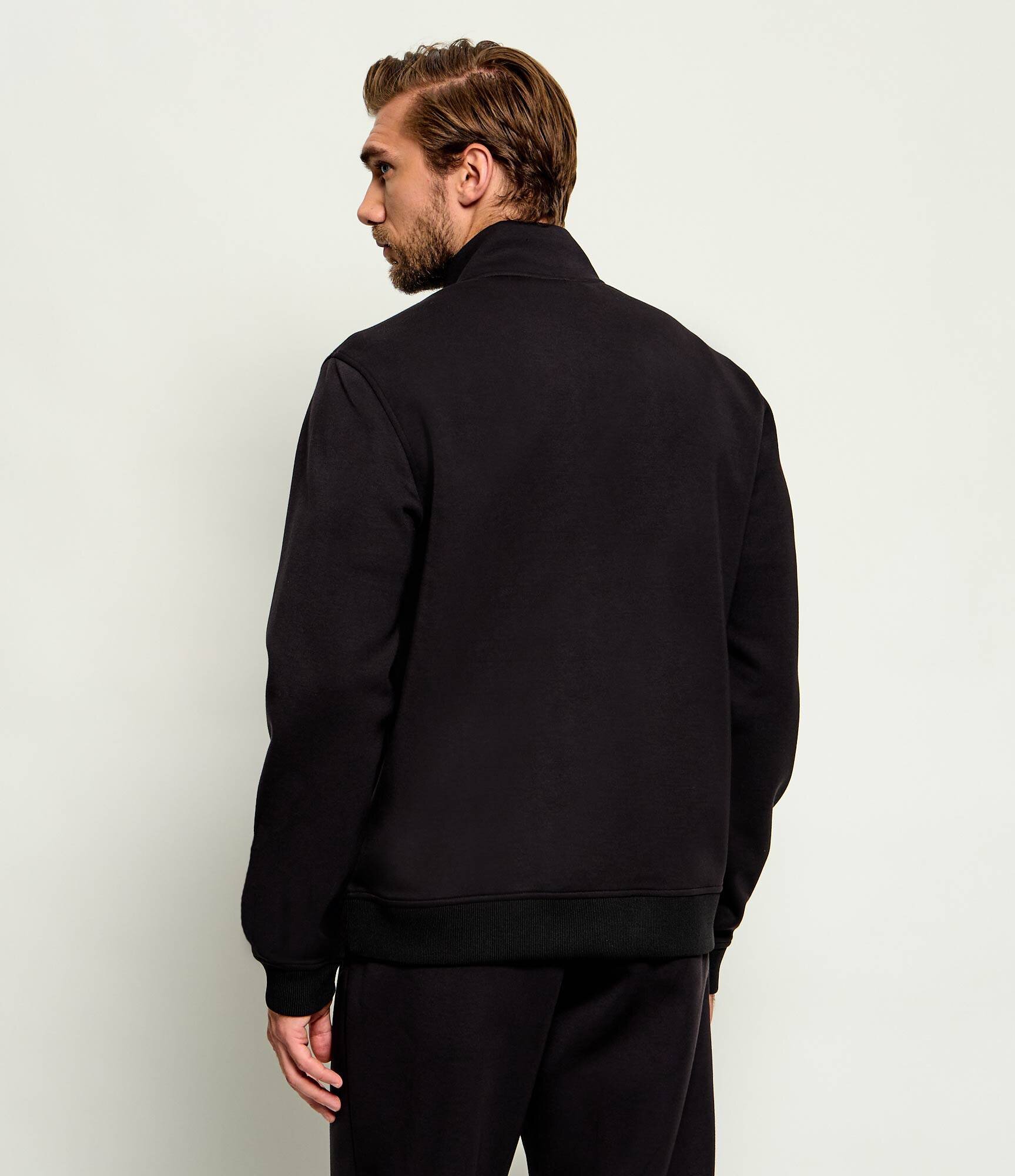 Emporio Armani Hanorac | regular fit cu adaos de lână