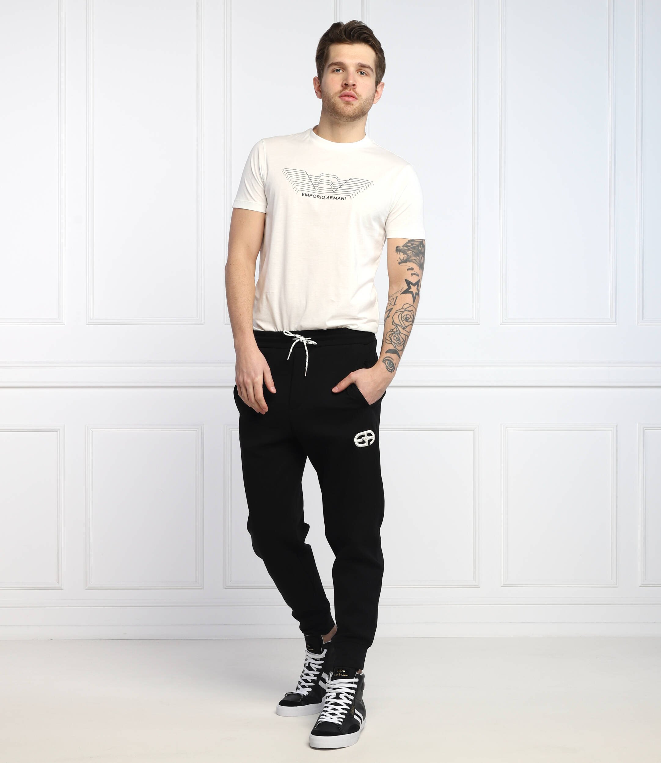 Emporio Armani Pantaloni de trening | Regular Fit