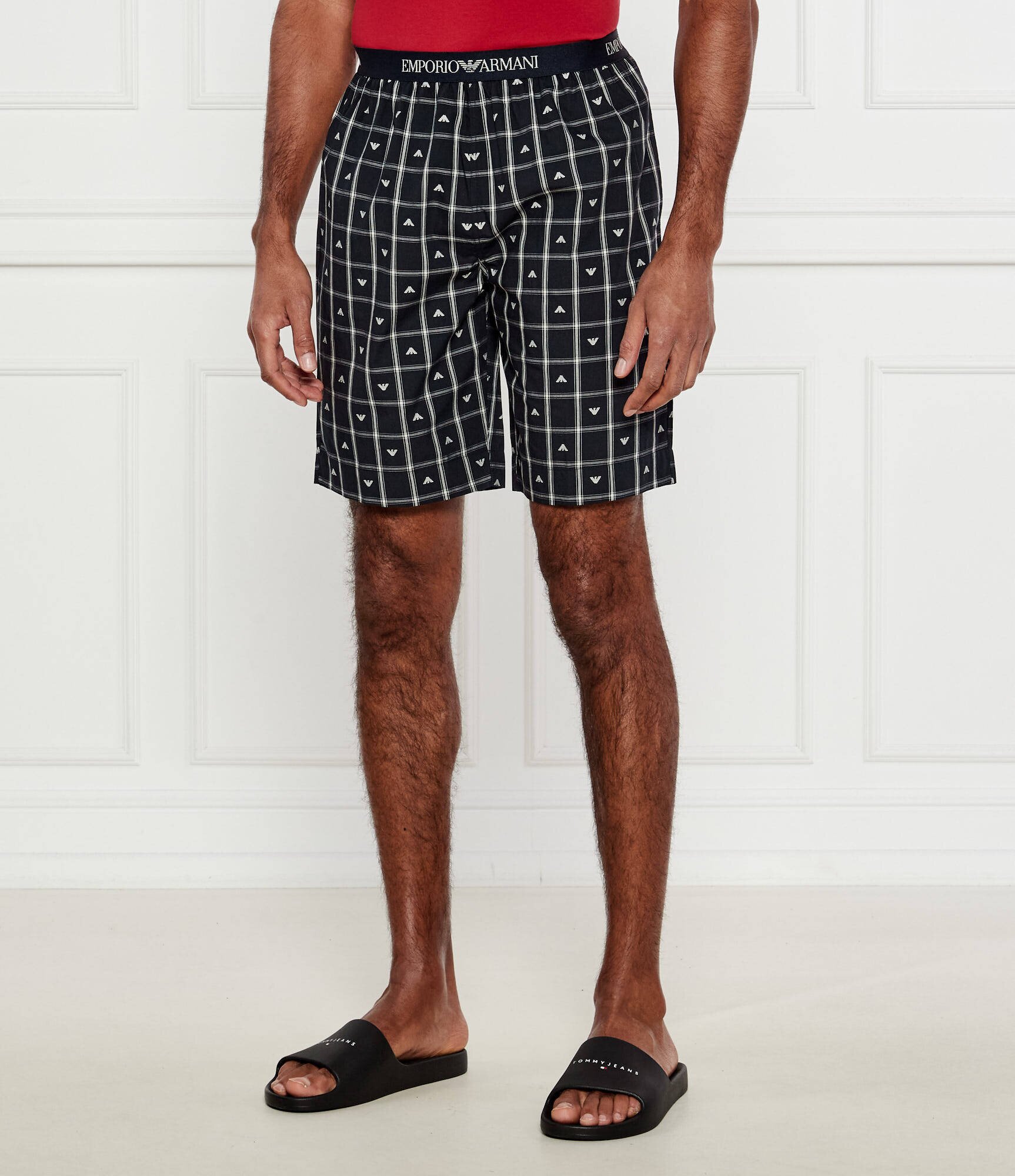 Emporio Armani Pantaloni scurți de pijama | Regular Fit