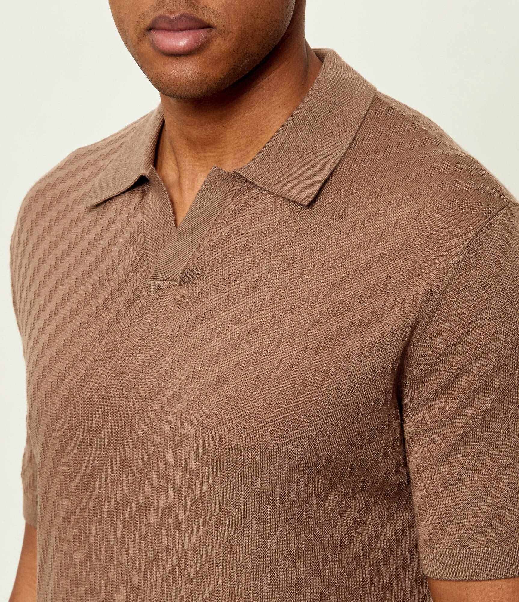 Emporio Armani Polo | regular fit cu adaos de lână