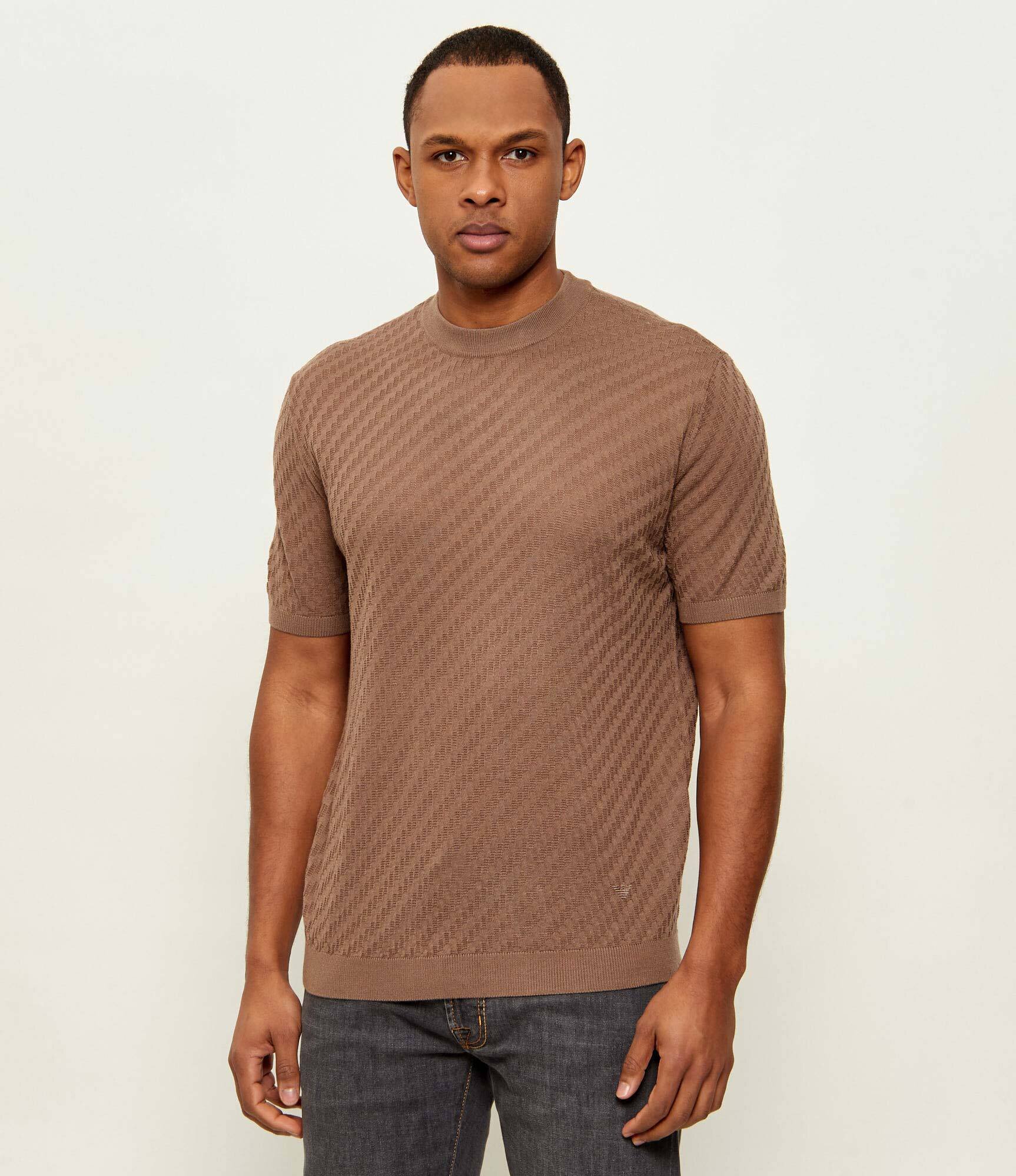 Emporio Armani Pulover | Slim Fit cu adaos de lână
