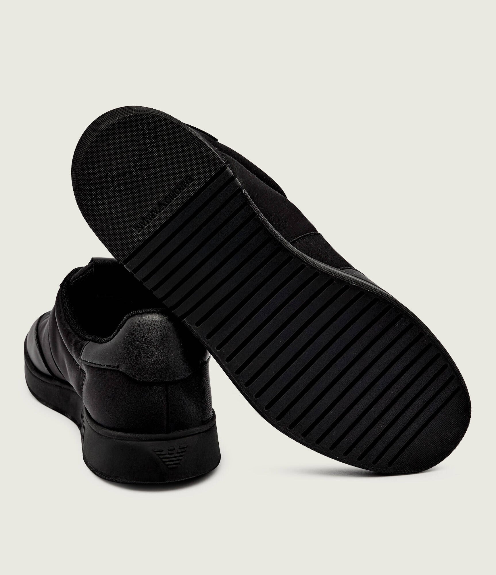 Emporio Armani Sneakers cu adaos de piele