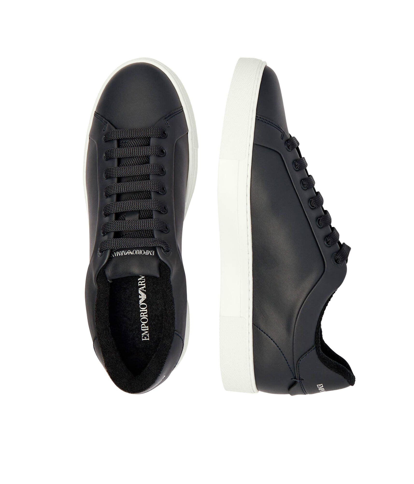 Emporio Armani Teniși din piele