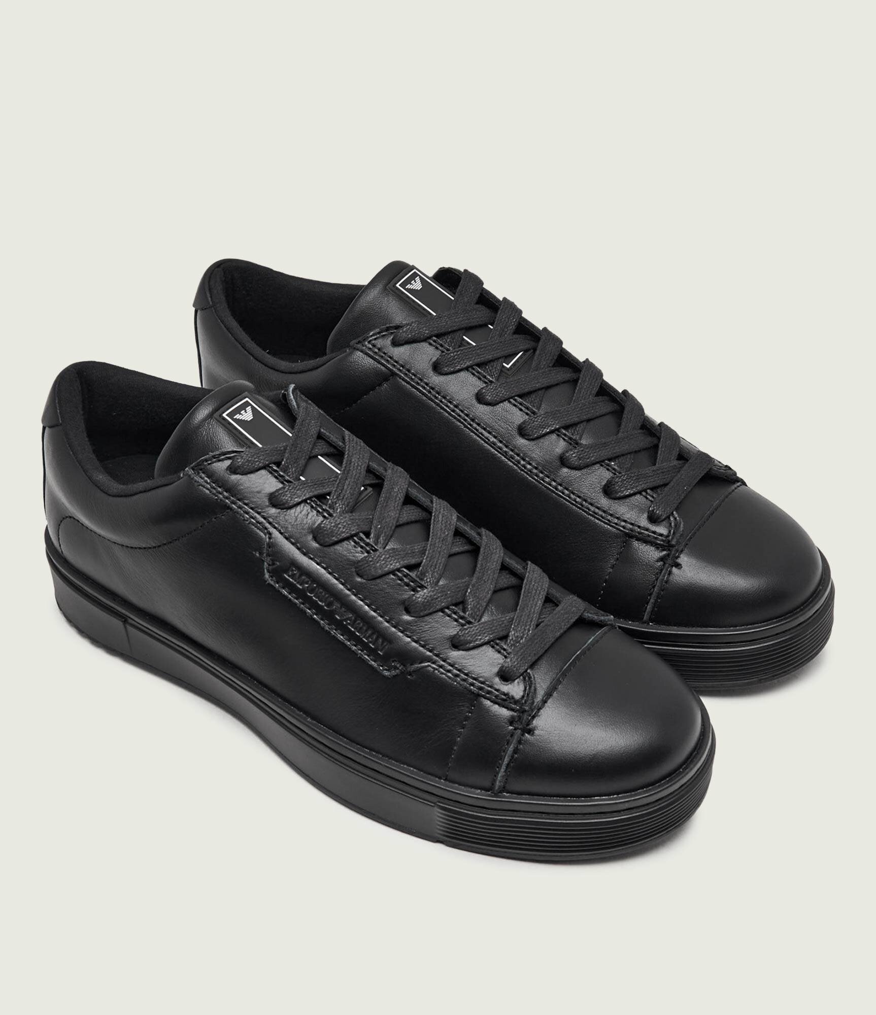 Emporio Armani Teniși din piele