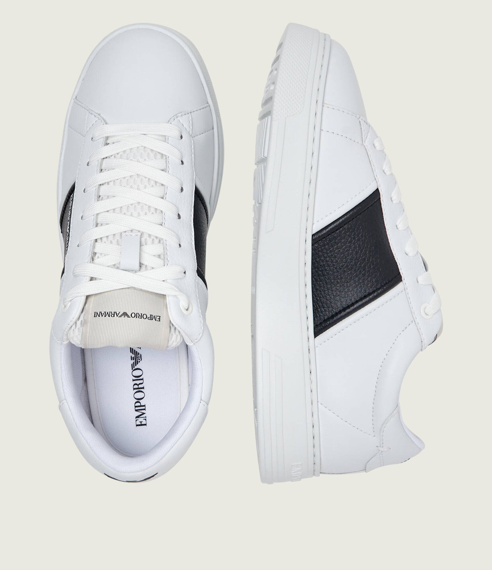 Emporio Armani Teniși din piele