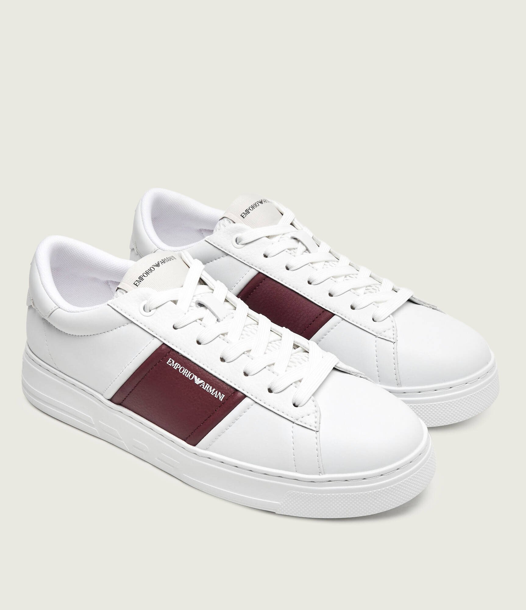 Emporio Armani Teniși din piele