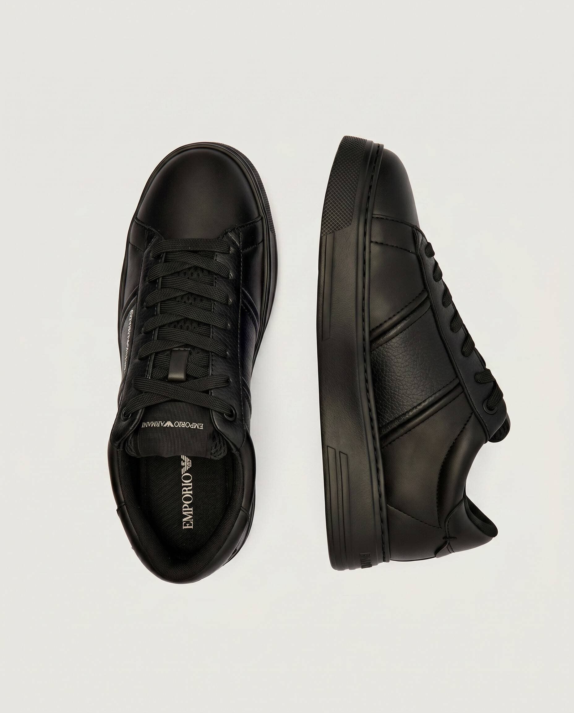 Emporio Armani Teniși din piele