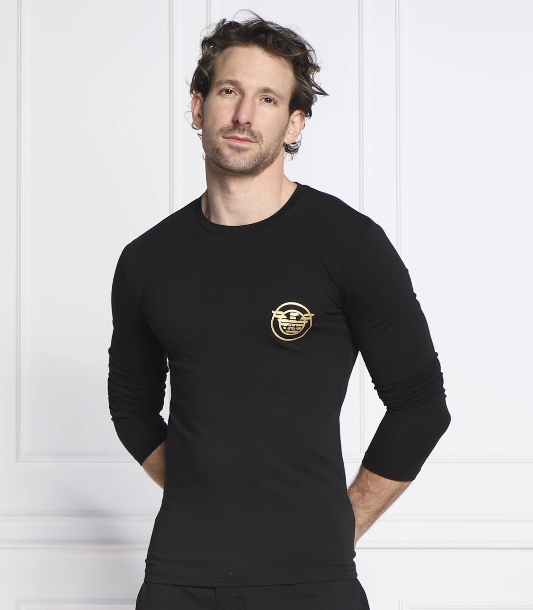 Emporio Armani Top de pijama | Slim Fit