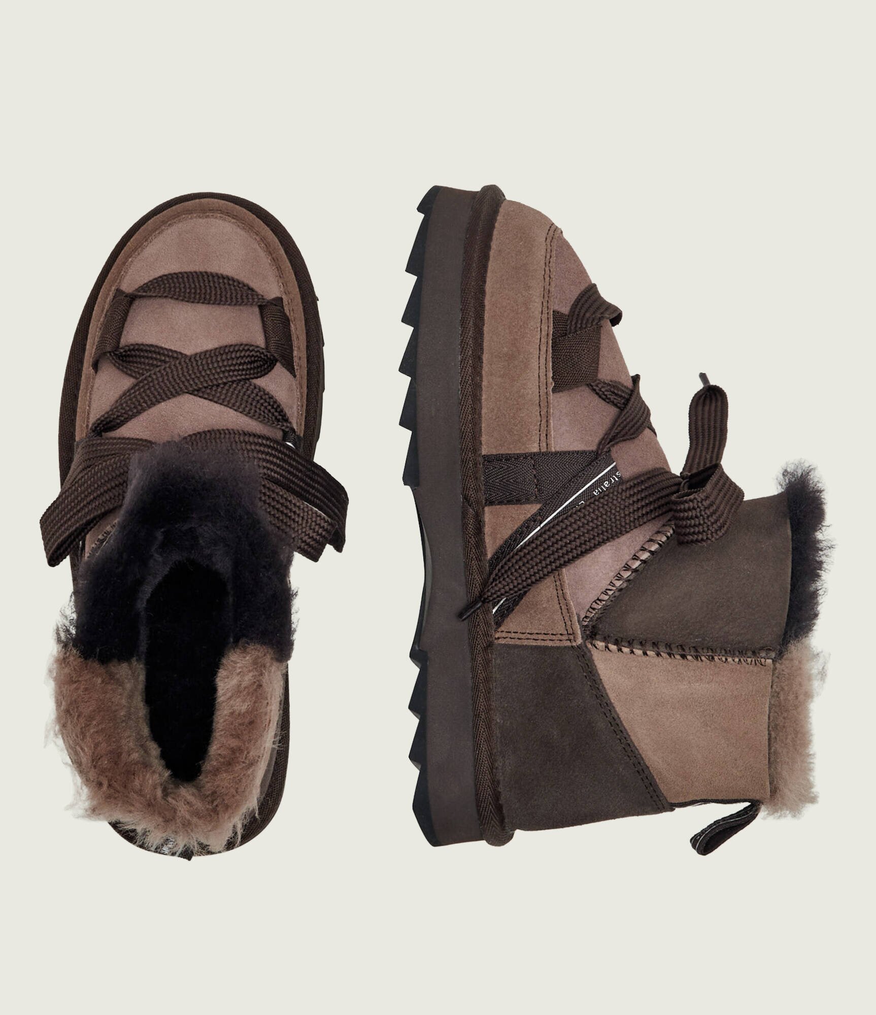 Emu Australia Bocanci Blurred Micro Patchwork | shearling | zamsz