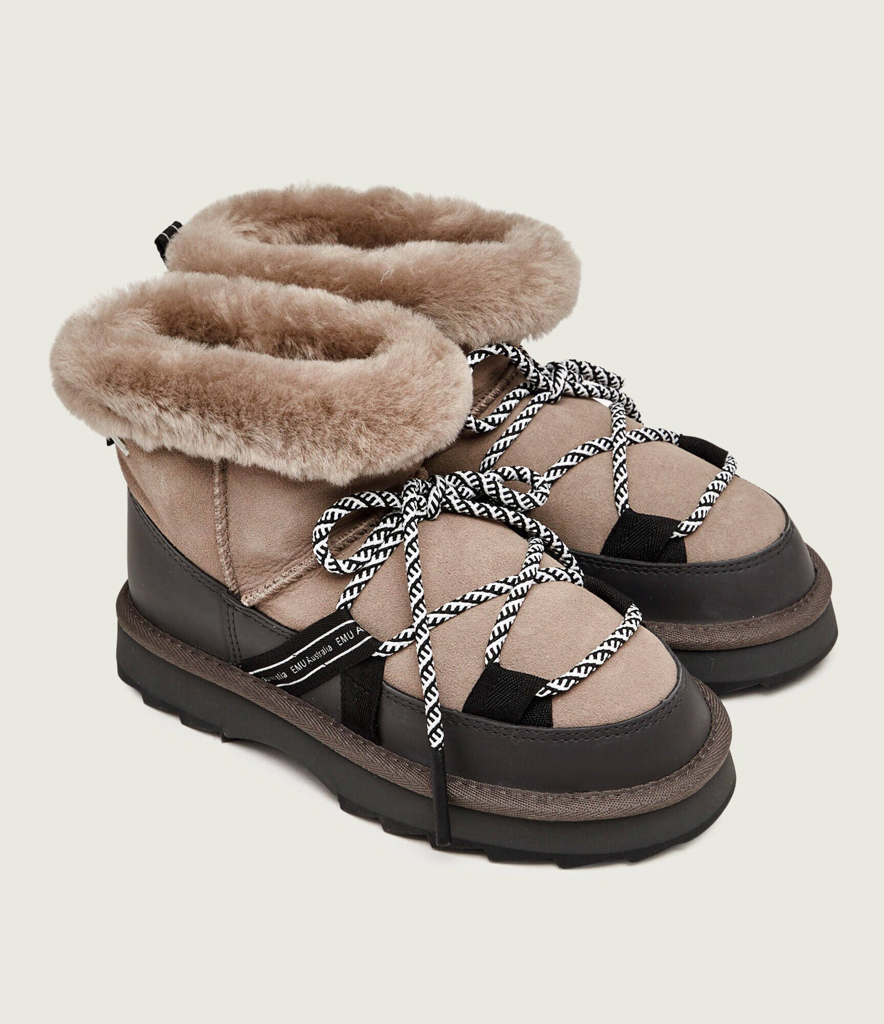 Emu Australia Bocanci Blurred Micro | shearling | zamsz | lână