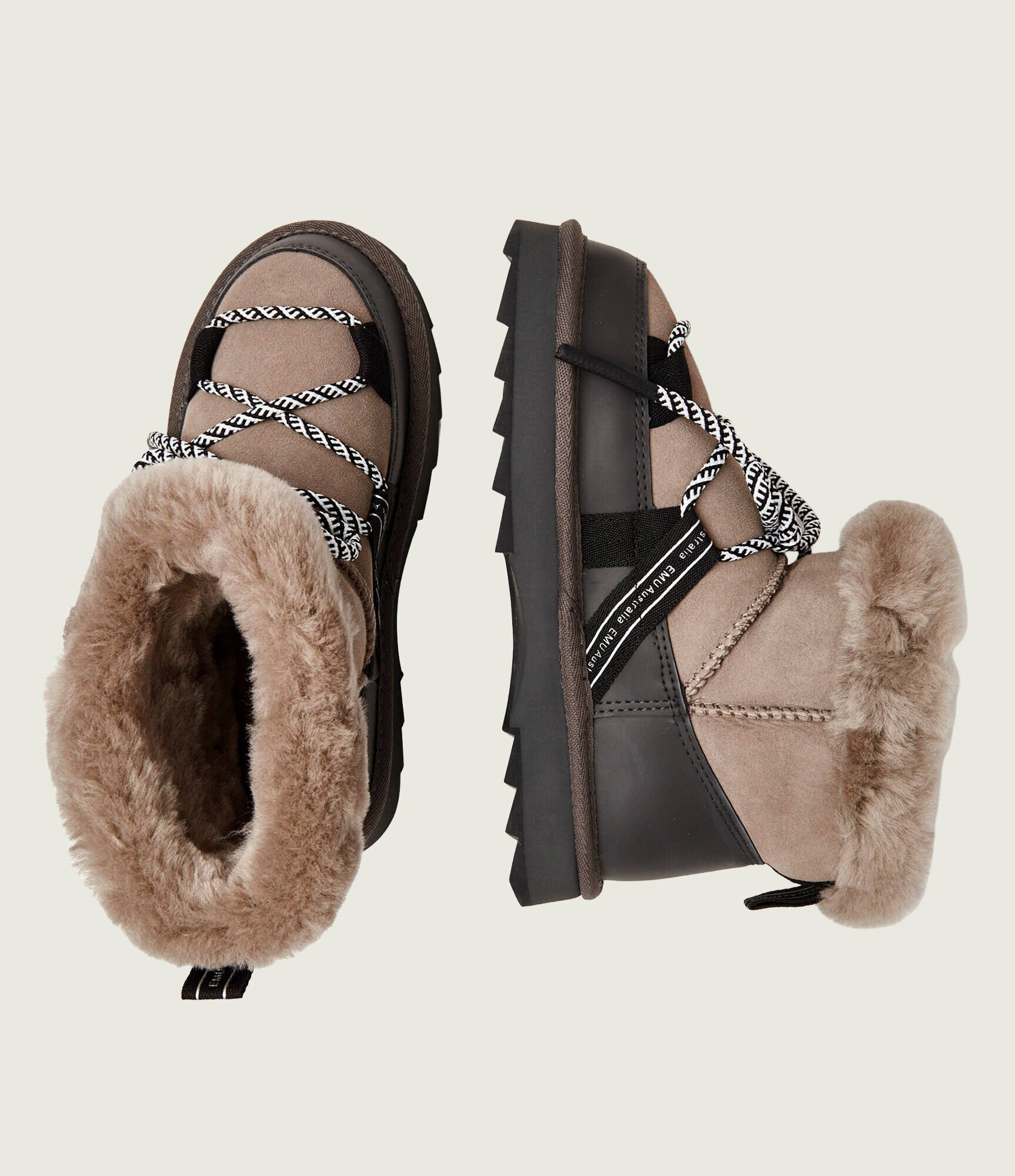 Emu Australia Bocanci Blurred Micro | shearling | zamsz | lână
