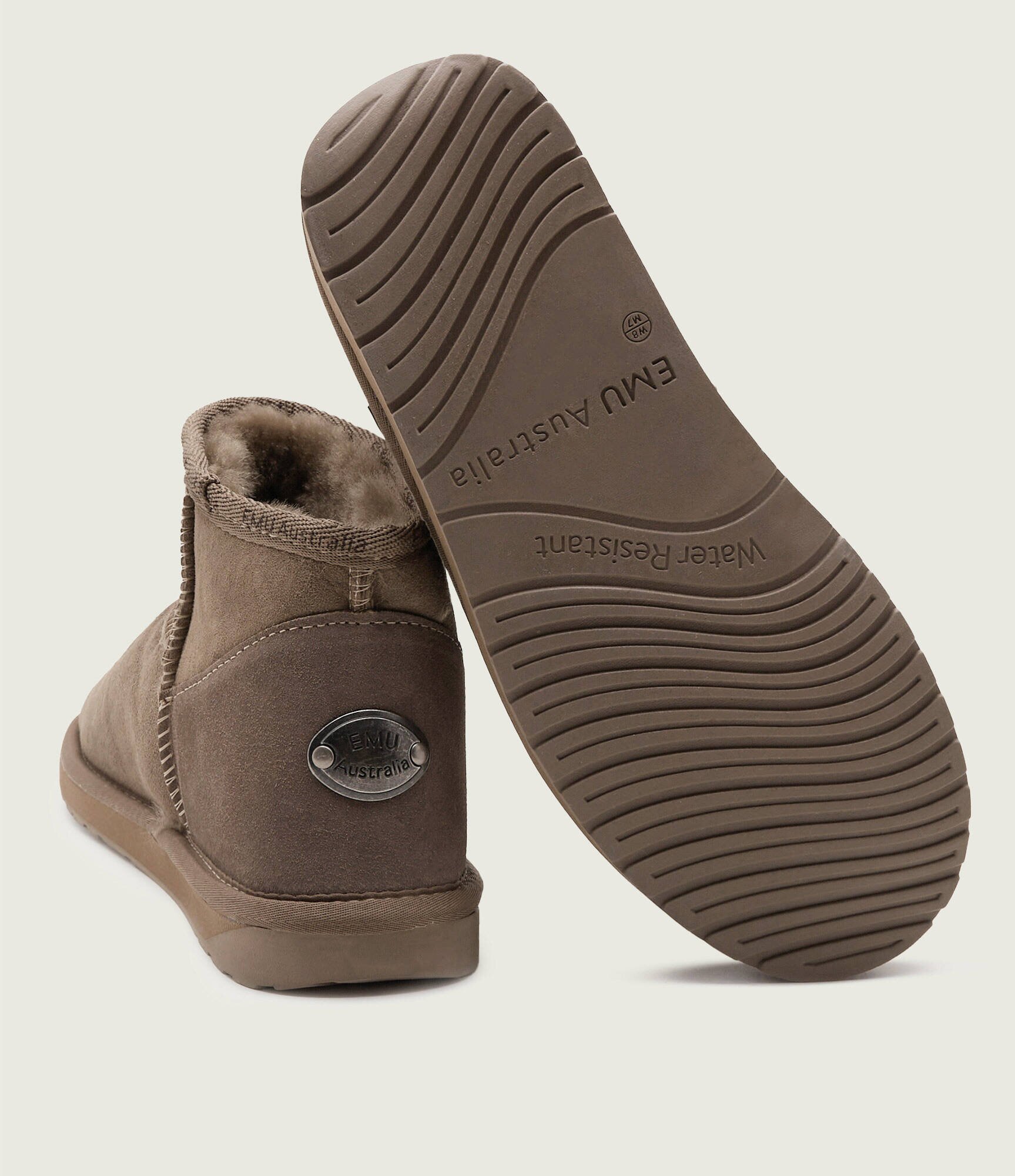 Emu Australia Bocanci Platinum Slim Darling | lână | piele întoarsă