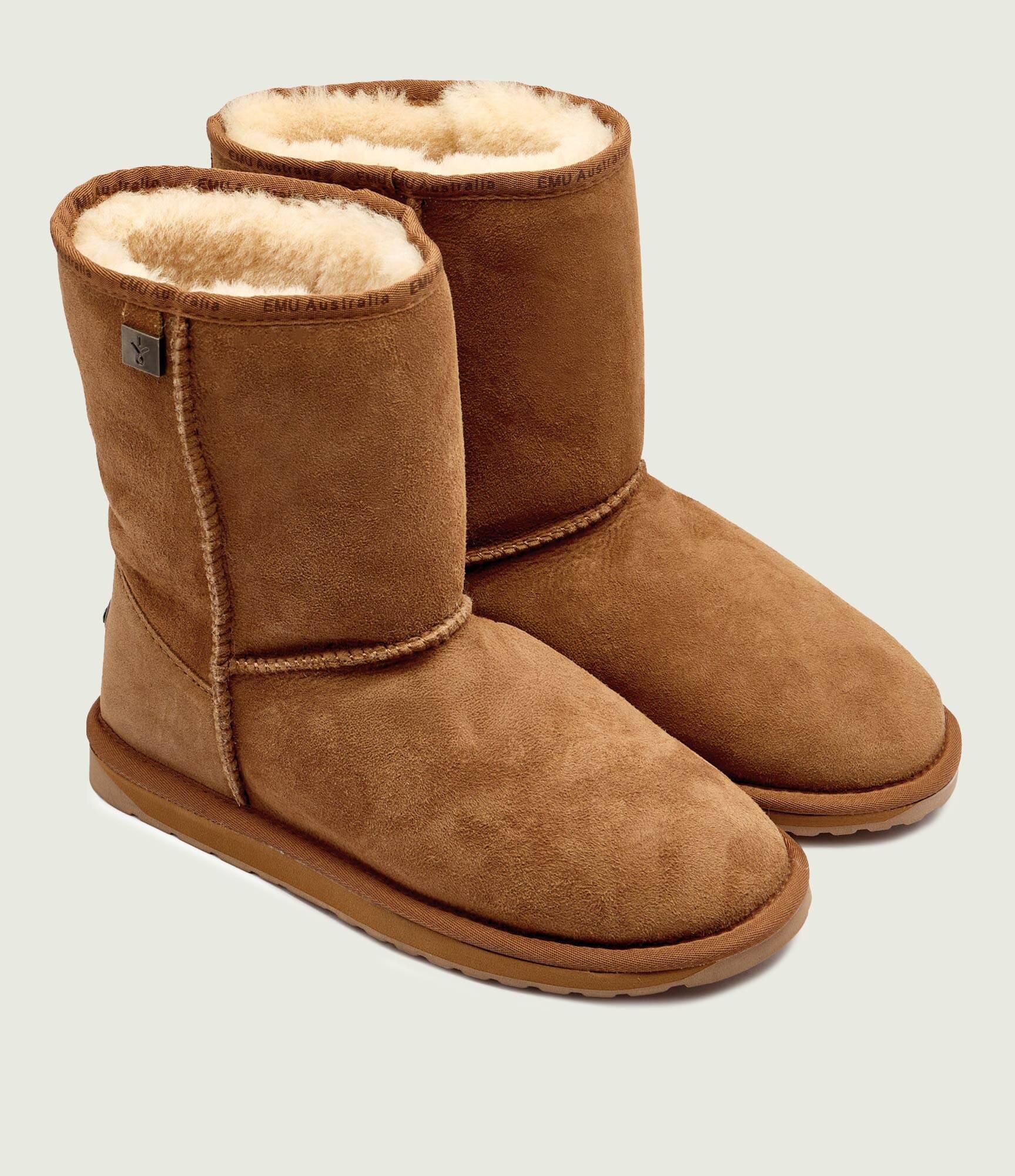 Emu Australia Bocanci Platinum Stinger Slim Lo | lână | piele întoarsă