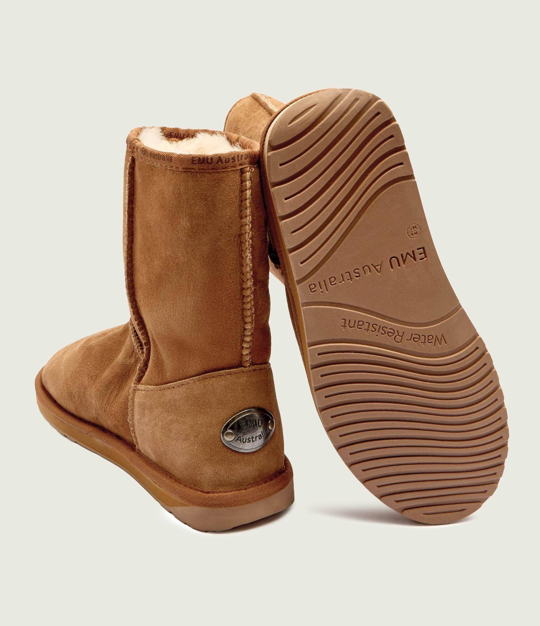 Emu Australia Bocanci Platinum Stinger Slim Lo | lână | piele întoarsă