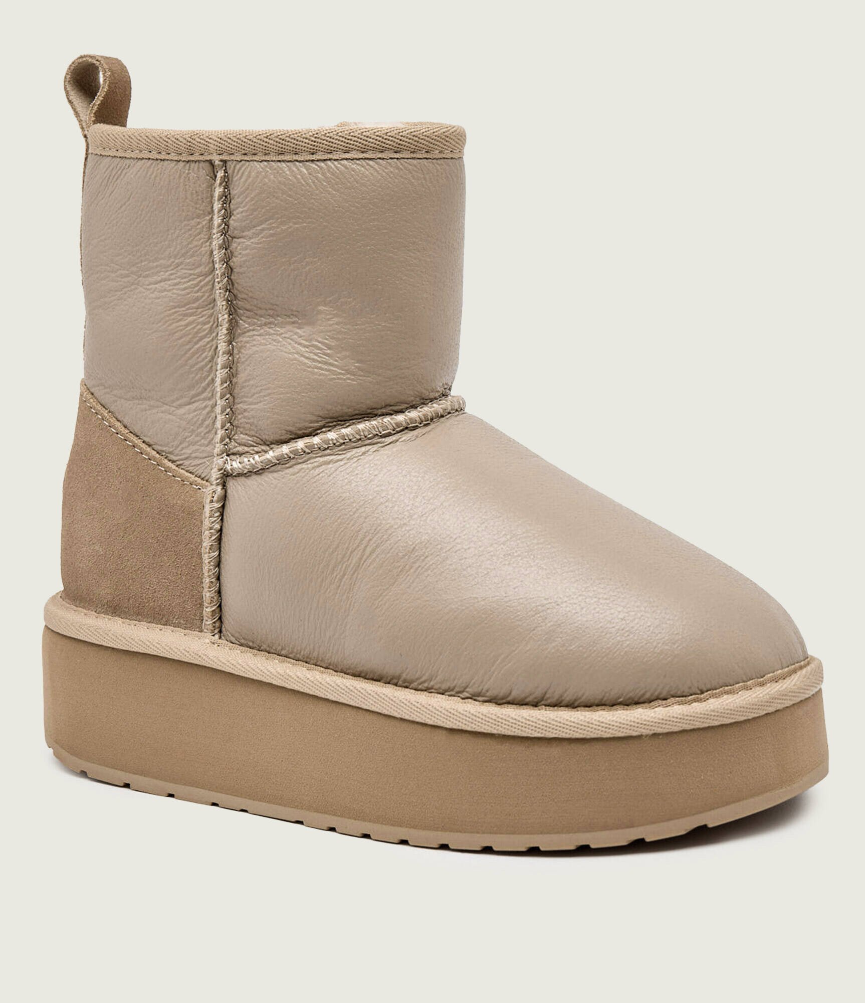 Emu Australia Bocanci Stinger Mini Flatform Leather | piele
