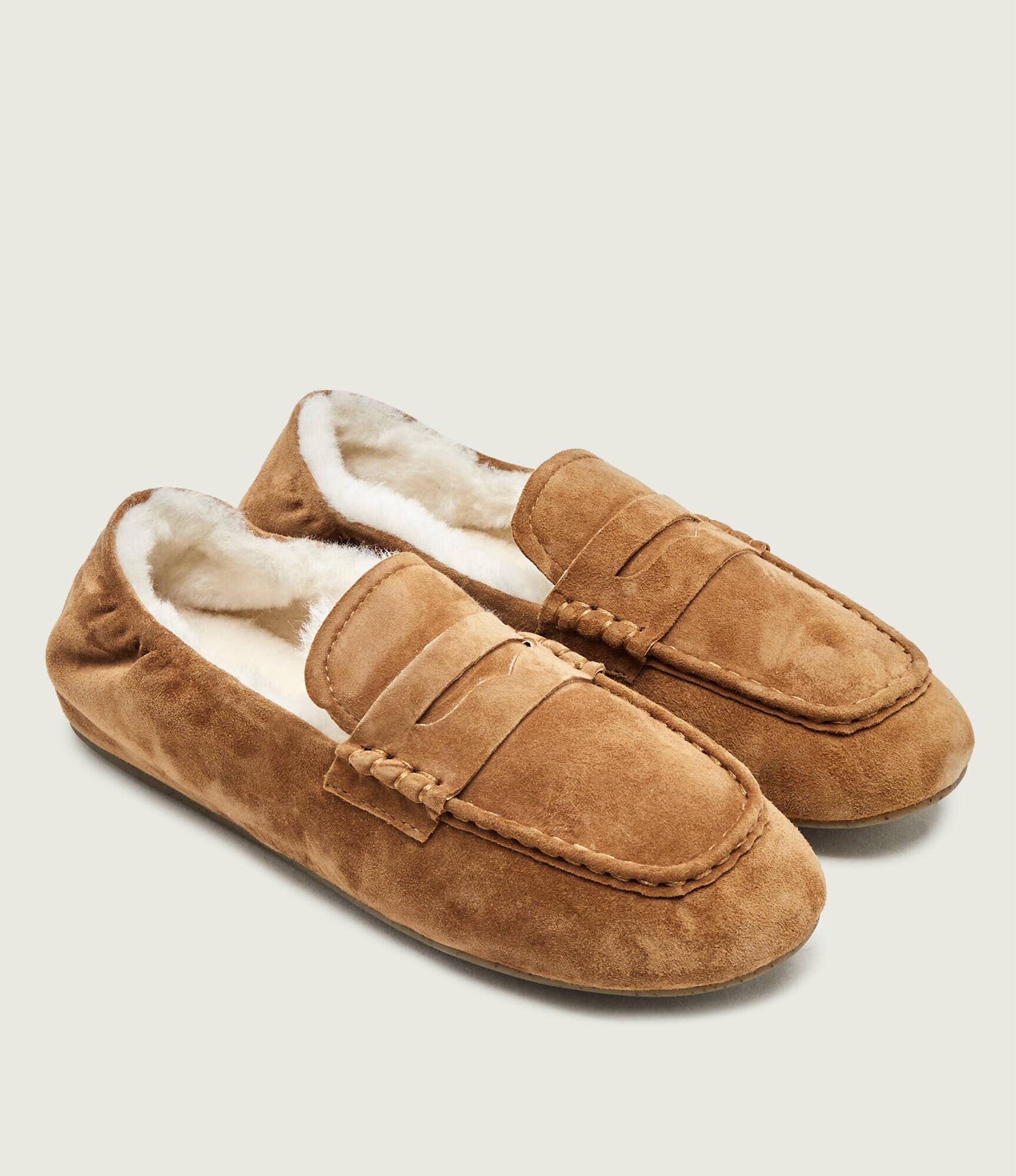 Emu Australia Căptușite mocasini Kirra Nest | piele întoarsă (zamsz) | cu adaos de lână | shearling