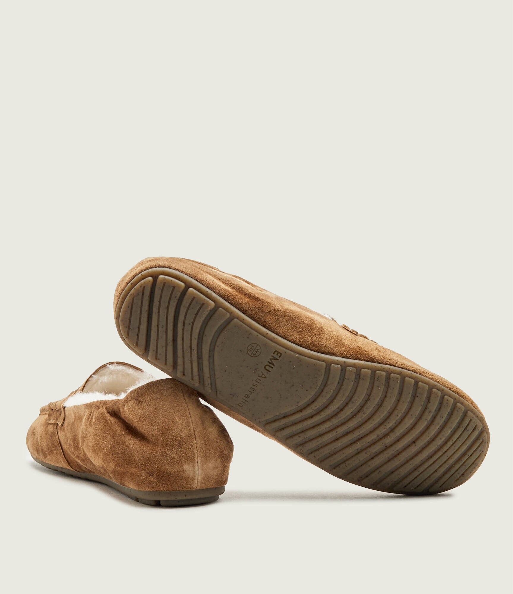 Emu Australia Căptușite mocasini Kirra Nest | piele întoarsă (zamsz) | cu adaos de lână | shearling