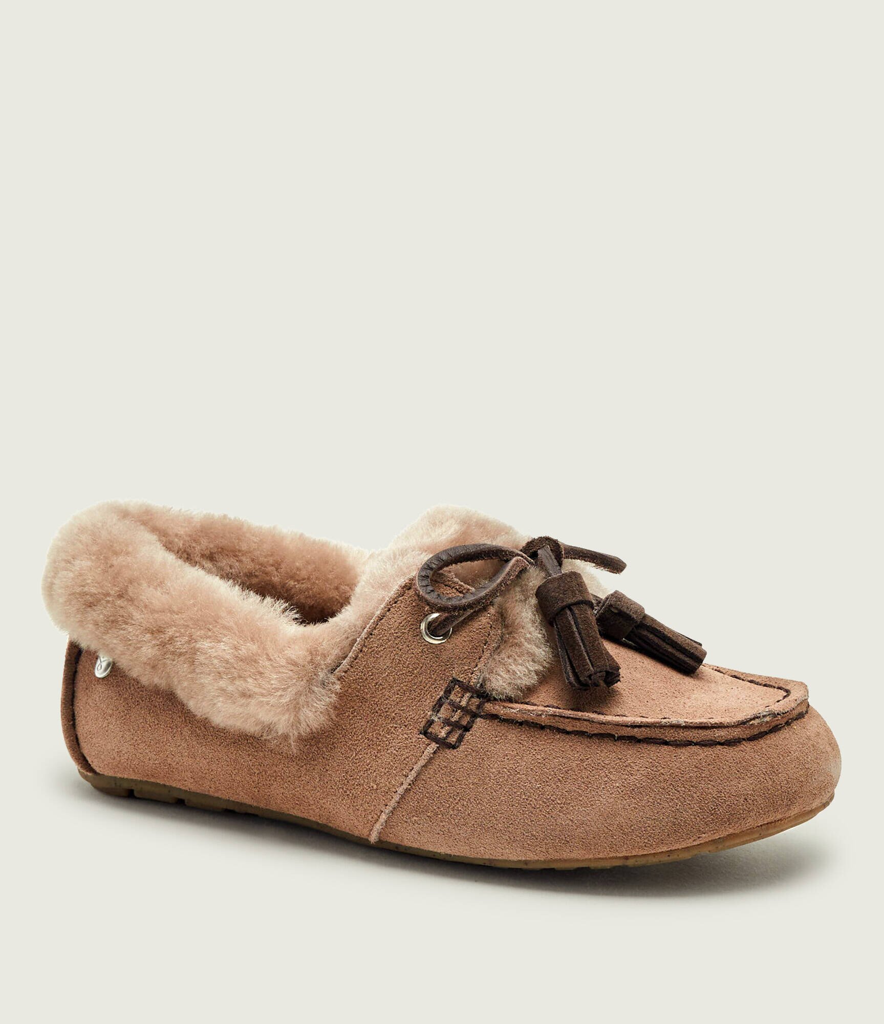 Emu Australia Căptușite mocasini Martina | piele întoarsă (zamsz) | cu adaos de lână | shearling