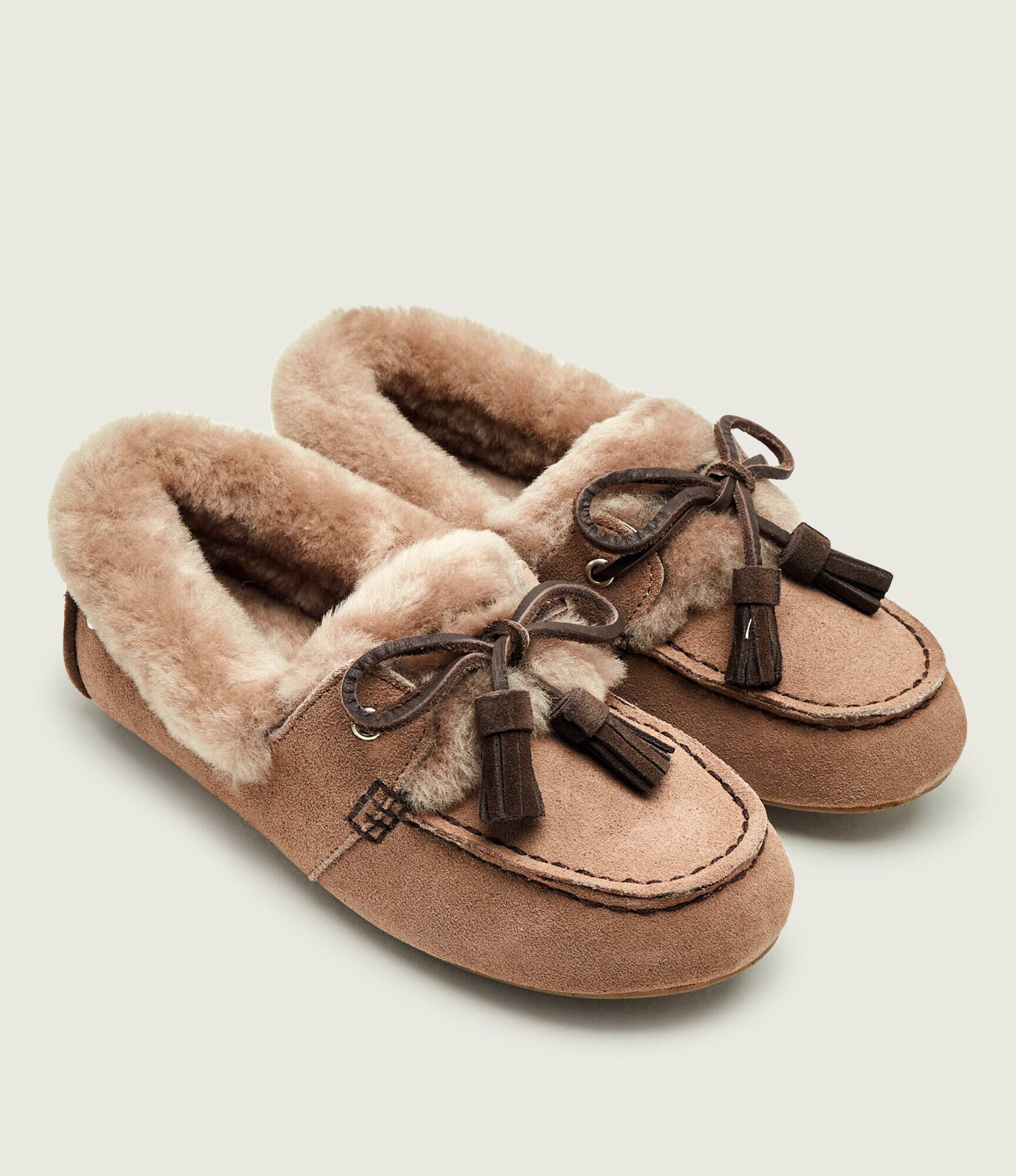 Emu Australia Căptușite mocasini Martina | piele întoarsă (zamsz) | cu adaos de lână | shearling
