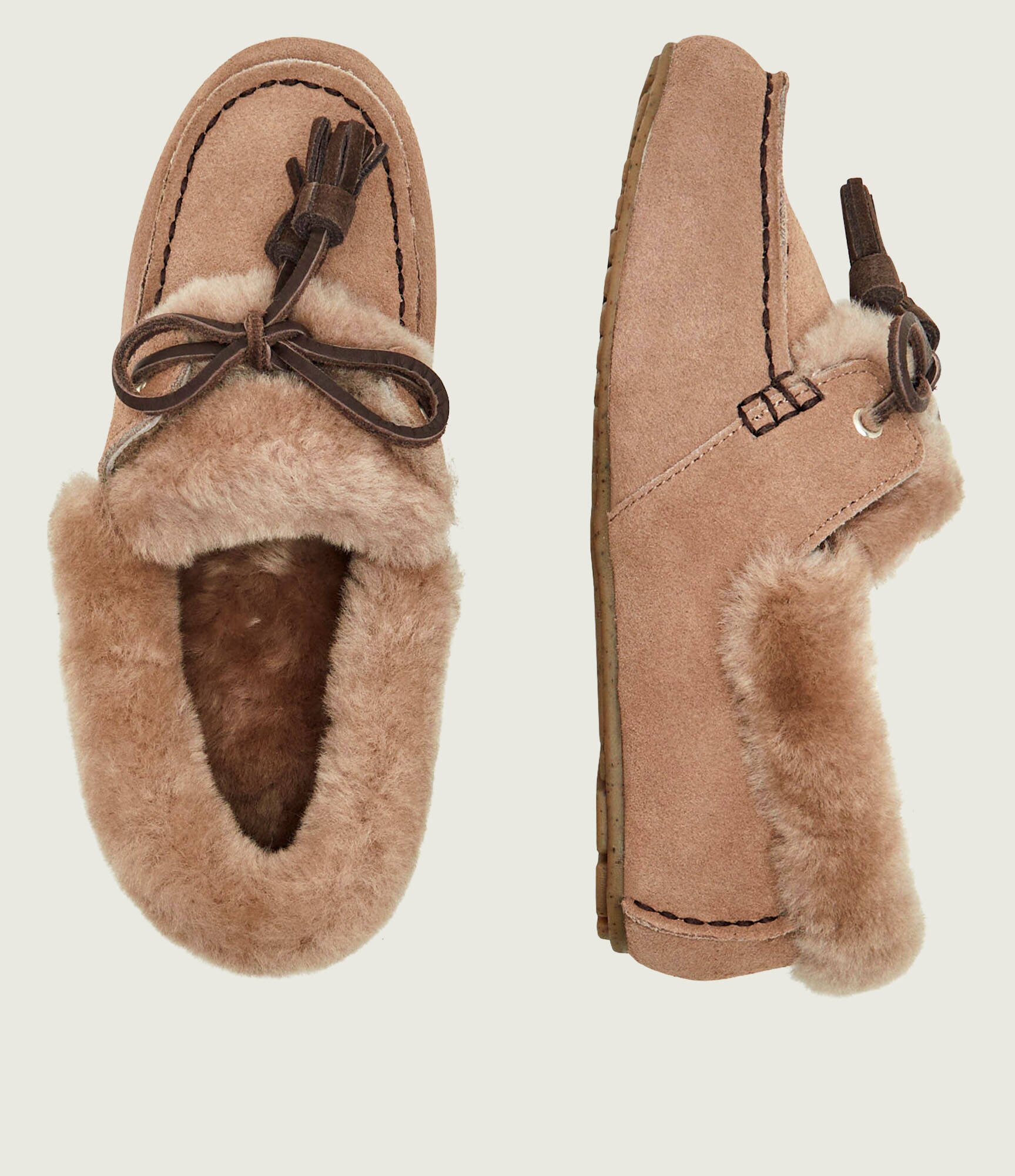 Emu Australia Căptușite mocasini Martina | piele întoarsă (zamsz) | cu adaos de lână | shearling