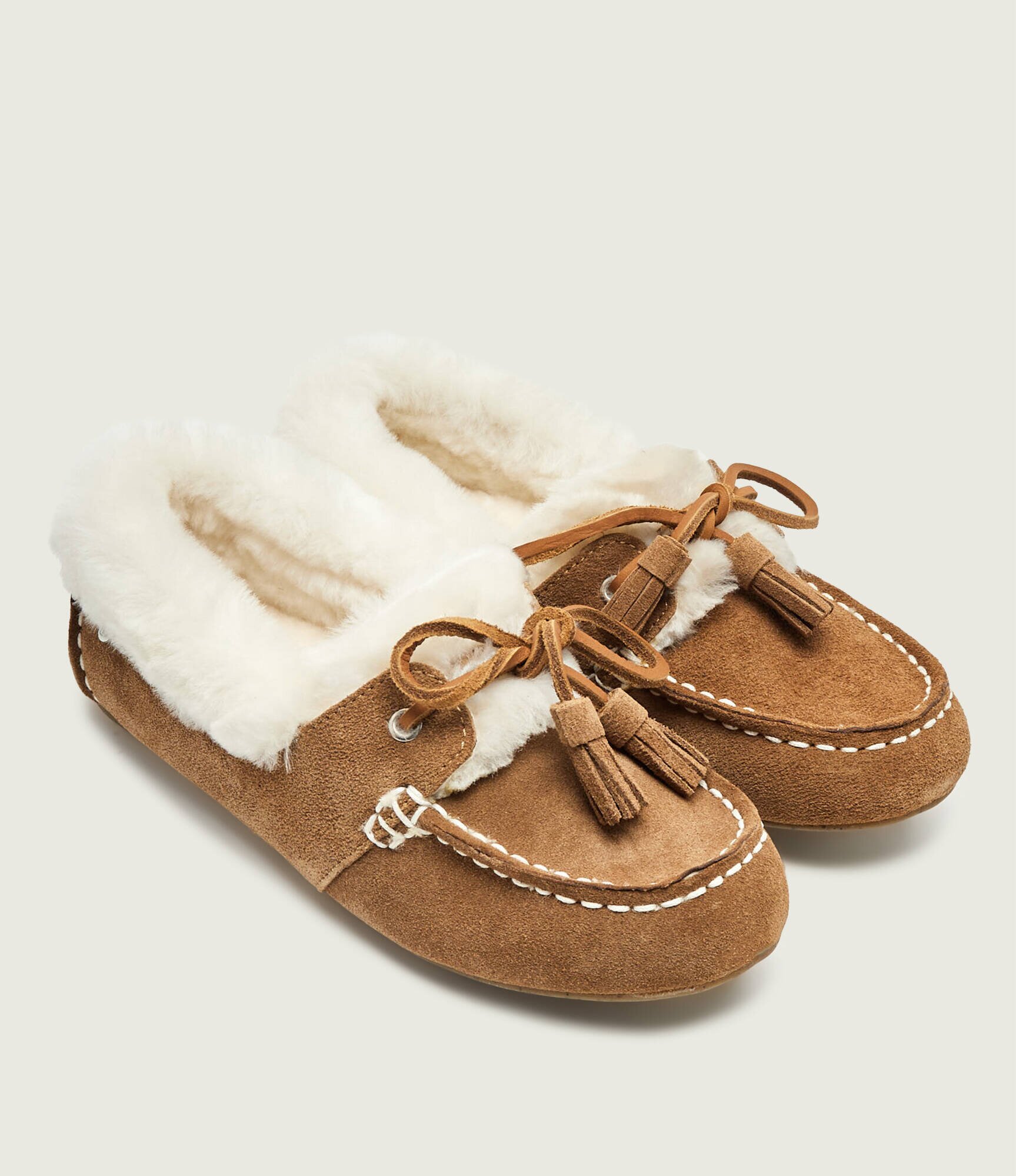 Emu Australia Căptușite mocasini Martina | piele întoarsă (zamsz) | cu adaos de lână | shearling