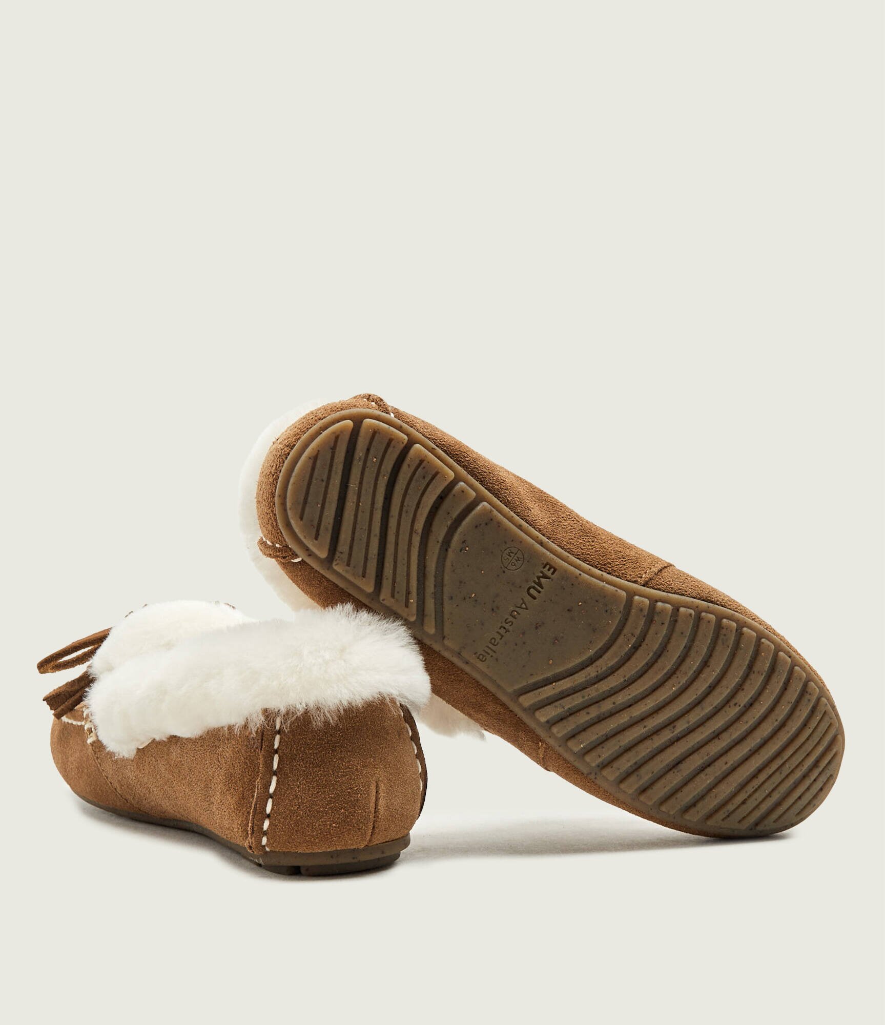 Emu Australia Căptușite mocasini Martina | piele întoarsă (zamsz) | cu adaos de lână | shearling