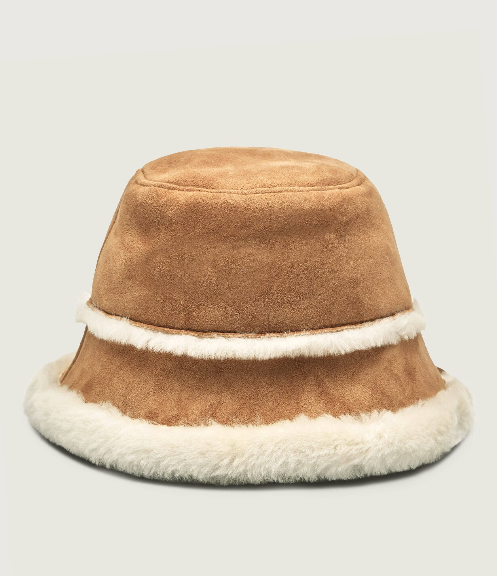 Emu Australia Cu două fețe pălărie Shearling | piele întoarsă