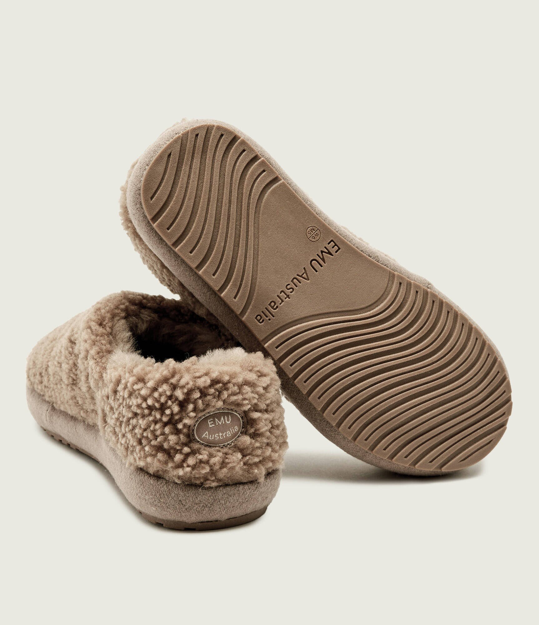 Emu Australia De lână papuci de casă Aston | shearling