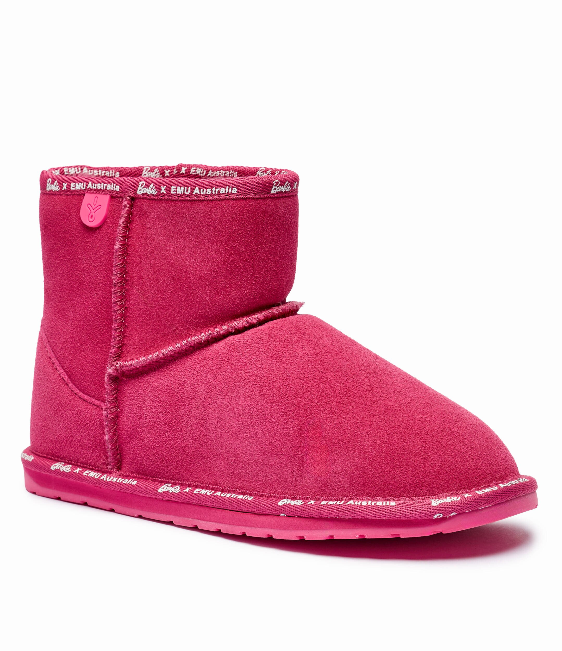 Emu Australia De piele bocanci Barbie Wallaby Mini