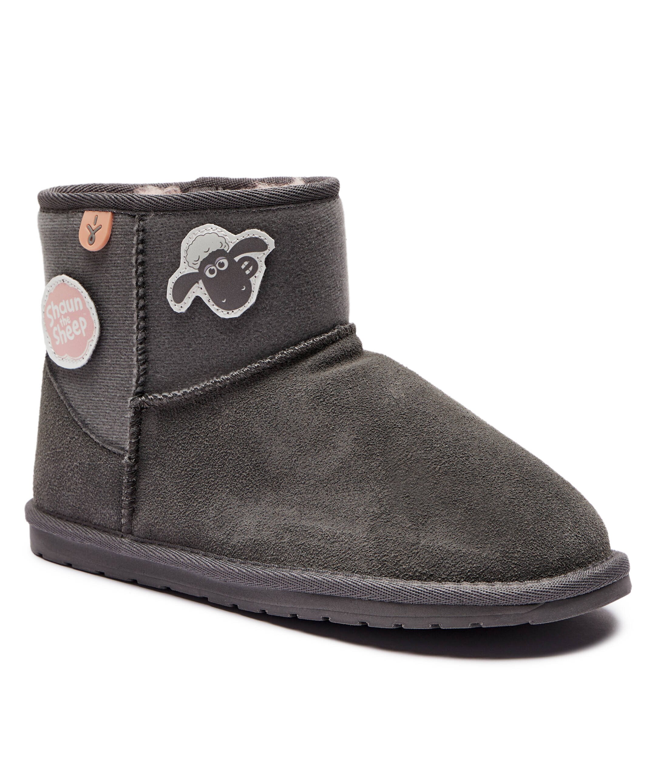 Emu Australia De piele bocanci x Shaun The Sheep cu adaos de lână
