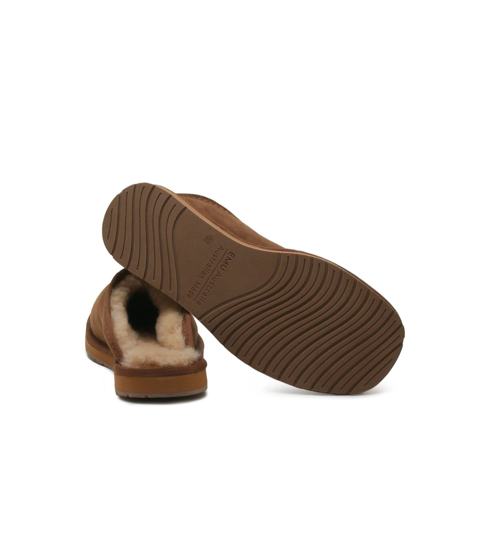 Emu Australia De piele papuci de casă Platinum Esperence