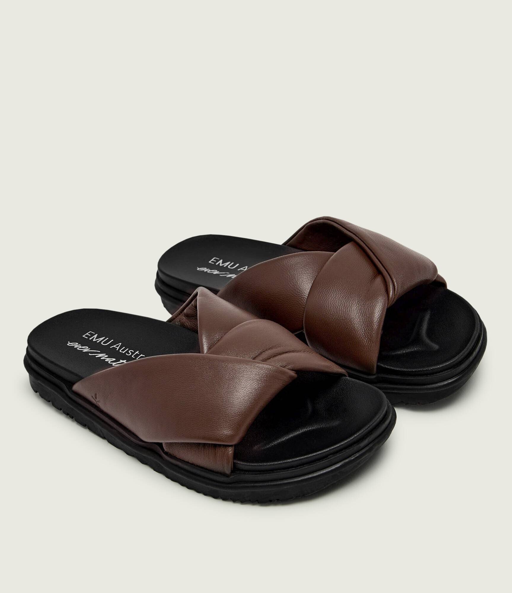 Emu Australia De piele șlapi Selene